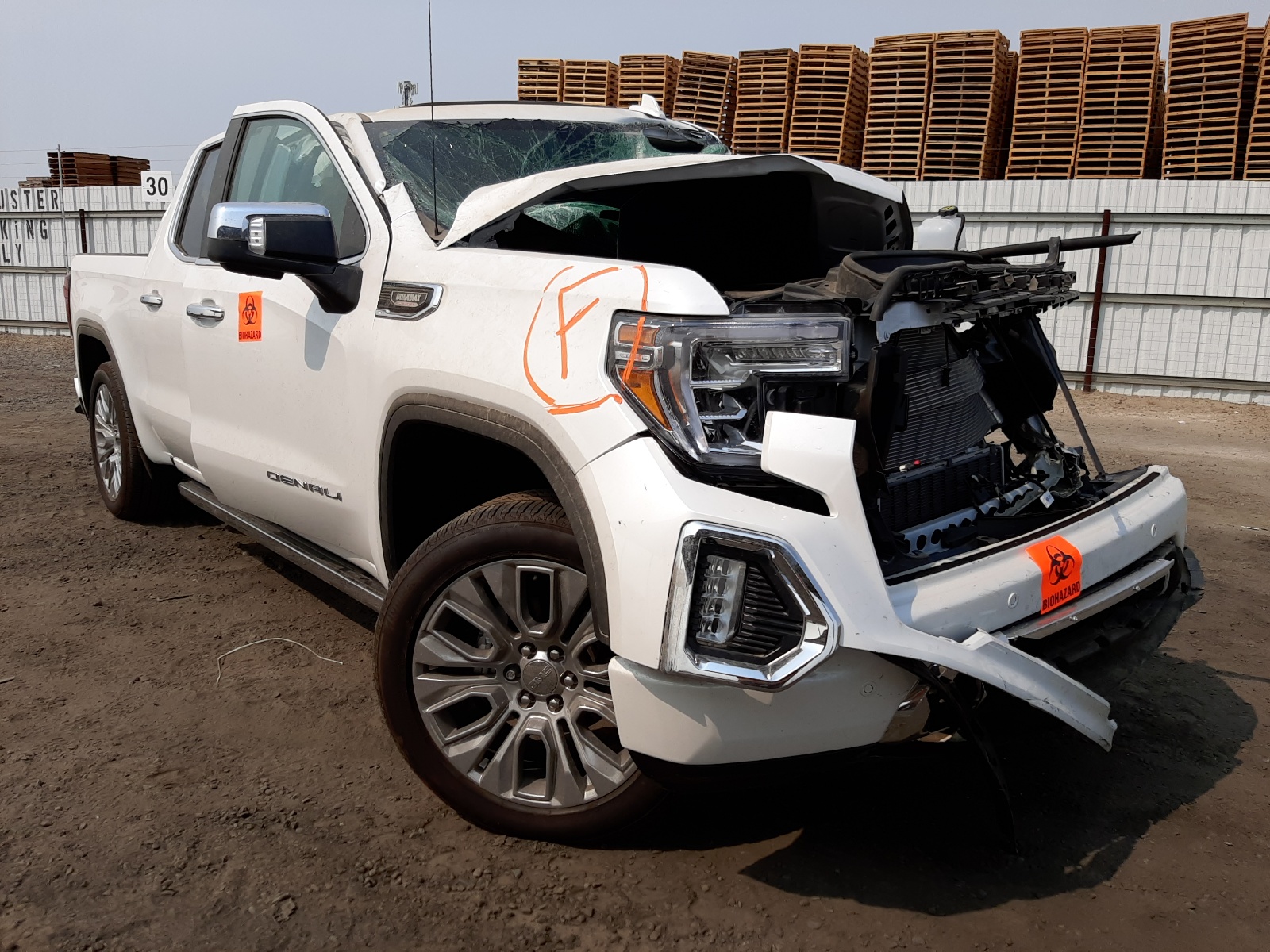 2021 Gmc Sierra K1500 Denali de vânzare în Fresno, CA - Front End