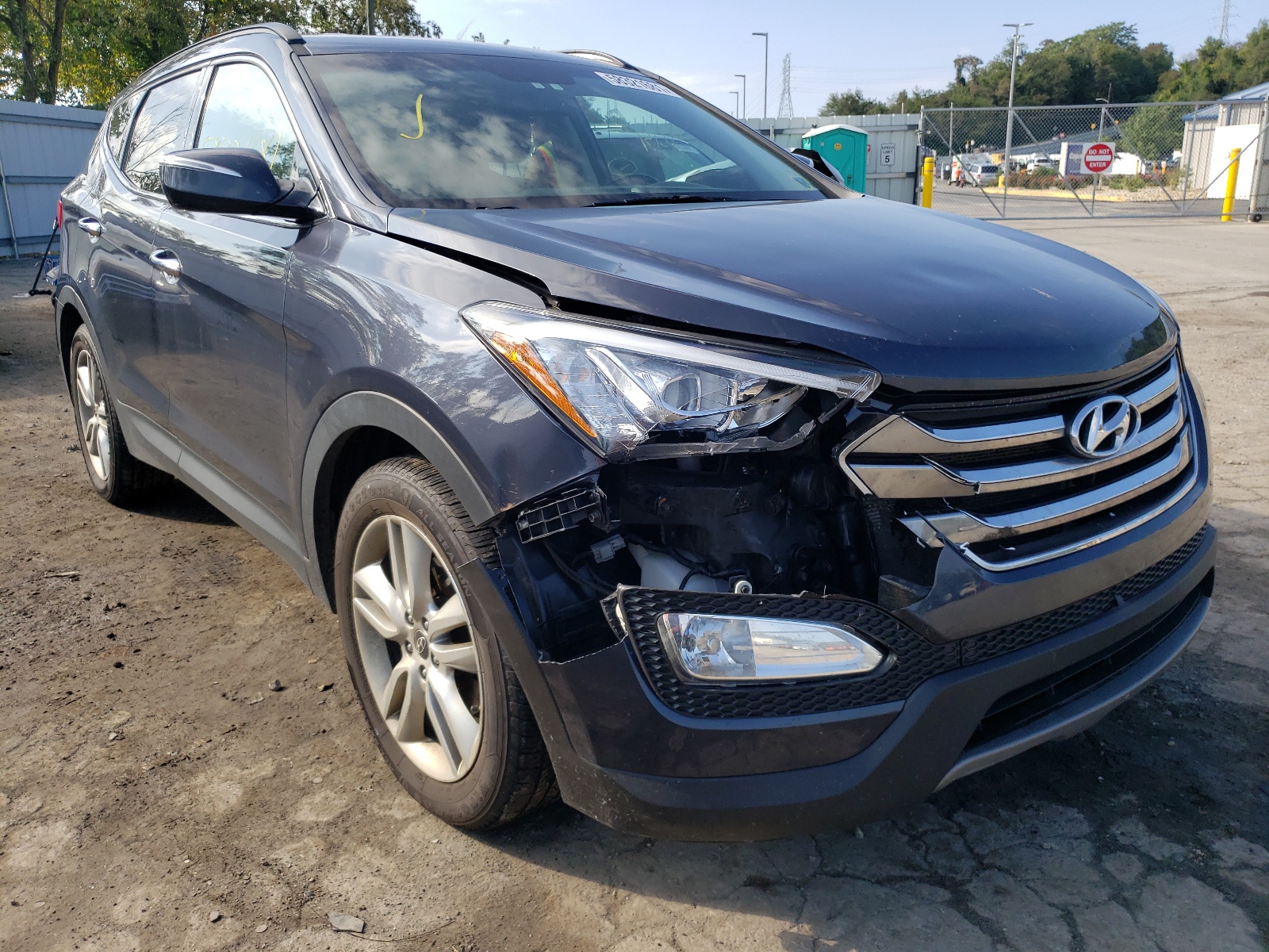 HYUNDAI SANTA FE S 2014, 5XYZUDLA1EG223818 — Auto Auction Spot