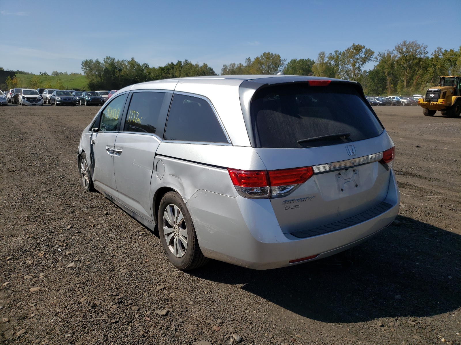 5FNRL5H62EB096226 2014 Honda Odyssey Exl