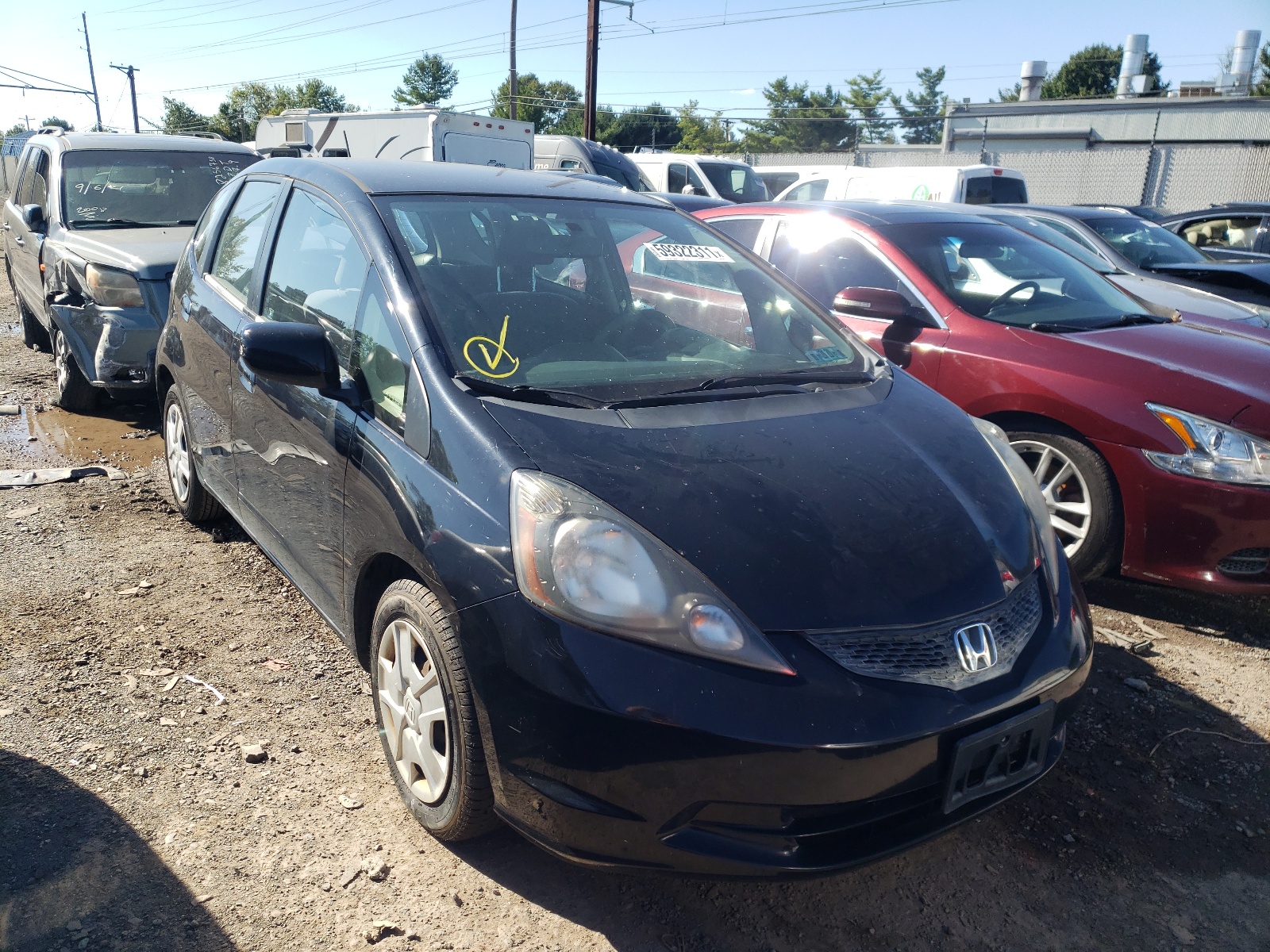 HONDA FIT 2012, JHMGE8H34CS000121 — Auto Auction Spot