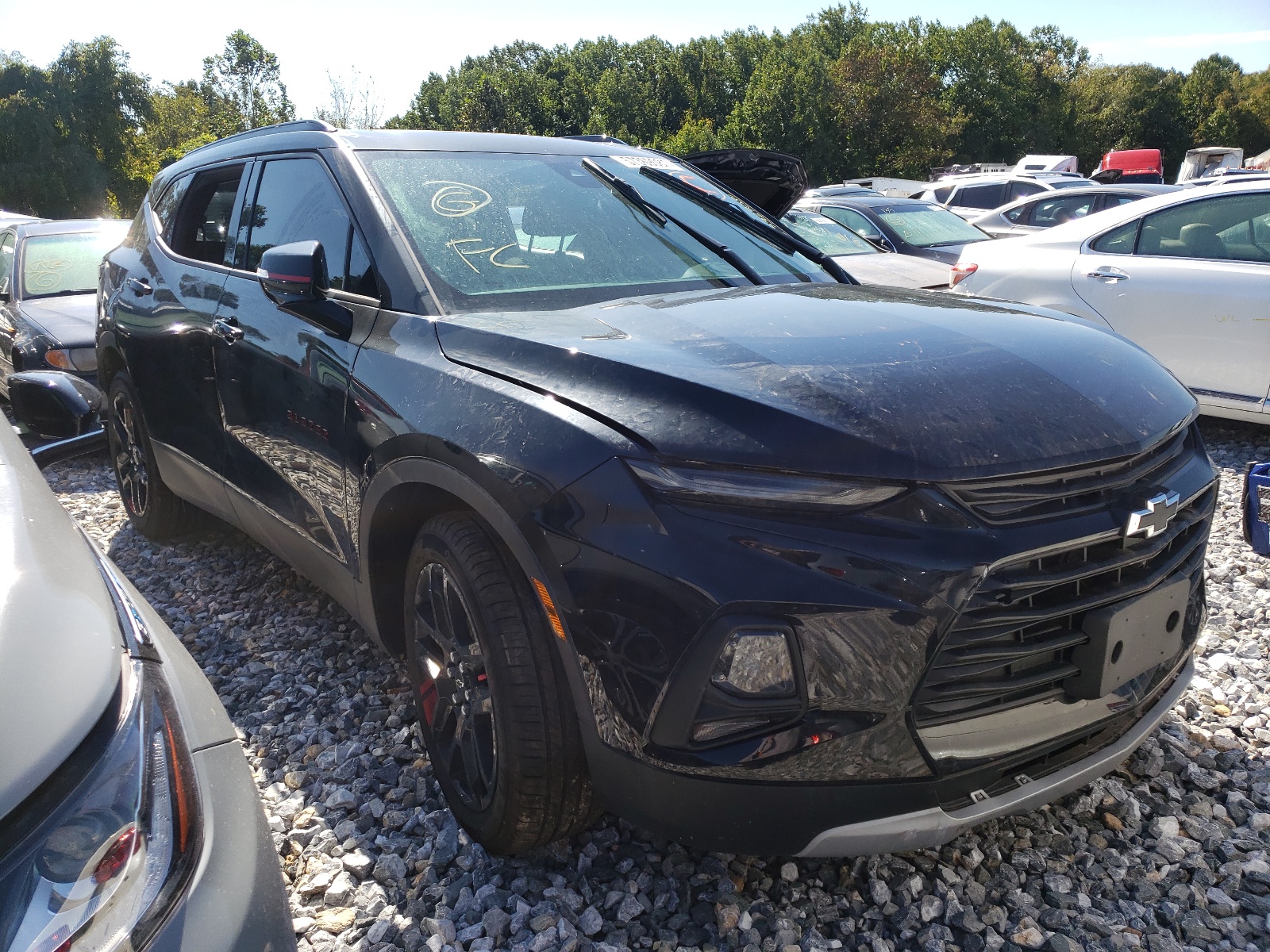 CHEVROLET BLAZER 3LT 2021, 3GNKBJR41MS527775 — Auto Auction Spot