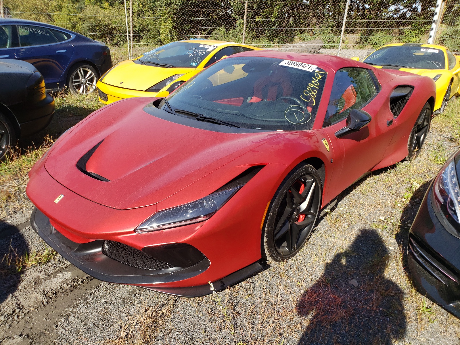 2021 FERRARI F8 SPIDER ZFF93LMAXM0260691 Car History From Copart