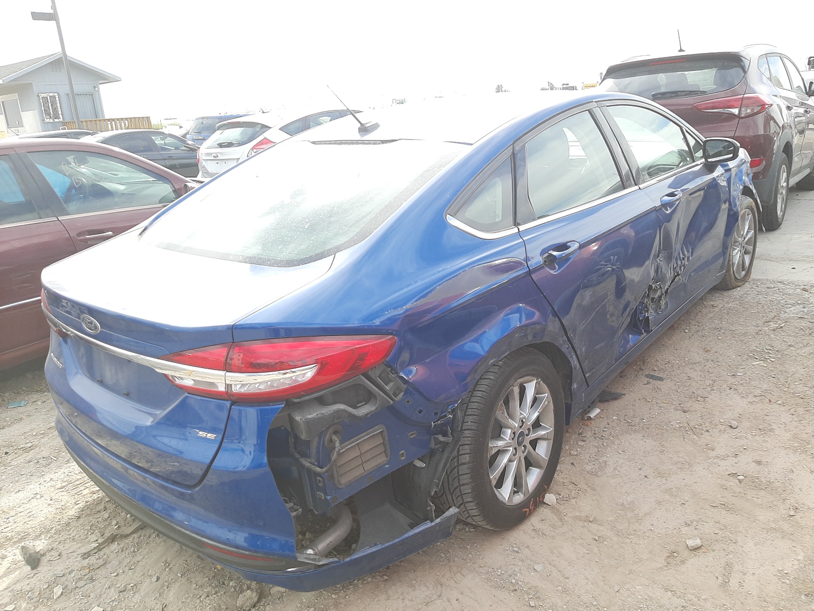 3FA6P0H75HR247734 FORD FUSION 2017