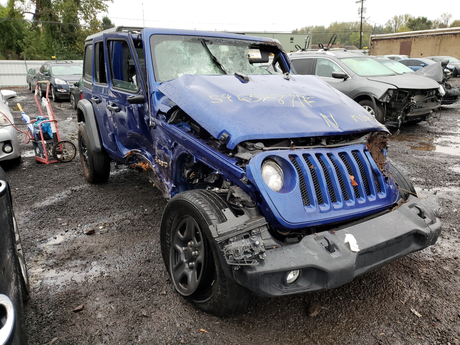 JEEP WRANGLER U 2018, 1C4HJXDG2JW172335 — Auto Auction Spot