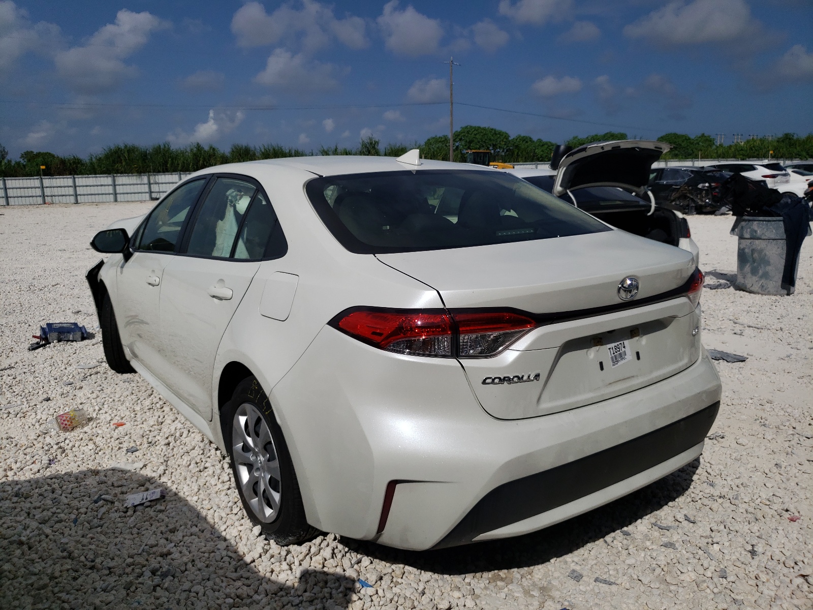 TOYOTA COROLLA LE 2020, JTDEPRAE3LJ080537 — Auto Auction Spot