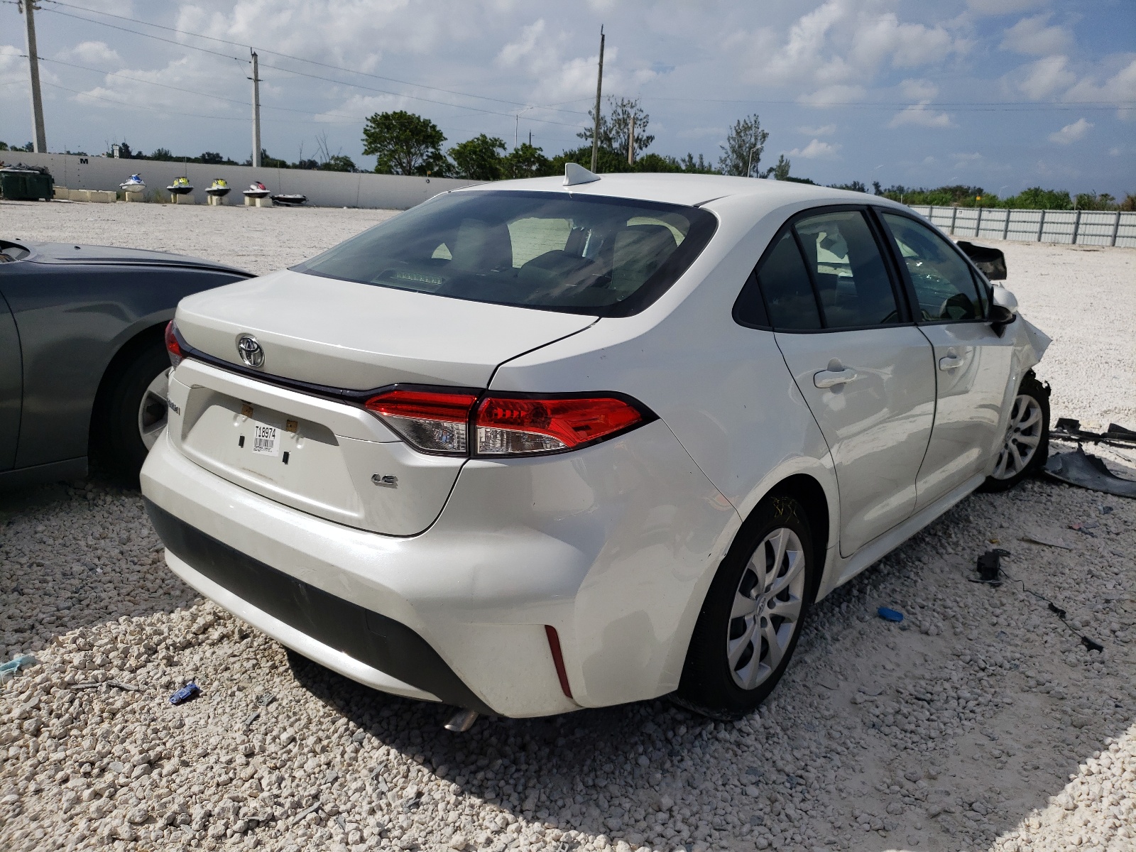 TOYOTA COROLLA LE 2020, JTDEPRAE3LJ080537 — Auto Auction Spot