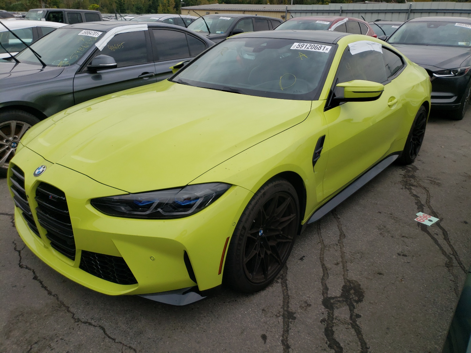 2021 BMW M4 Competition for sale at Copart Marlboro, NY Lot 59120