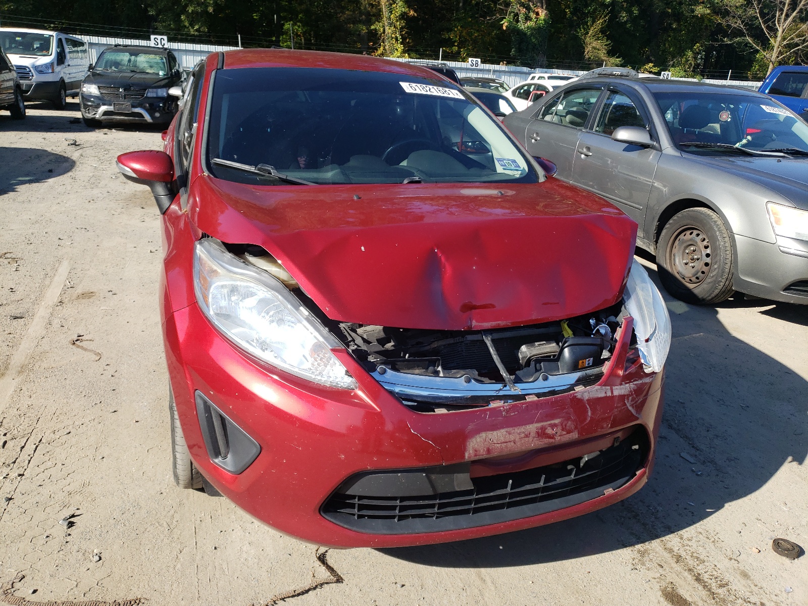 2013 Ford Fiesta Se vin: 3FADP4BJ0DM217812