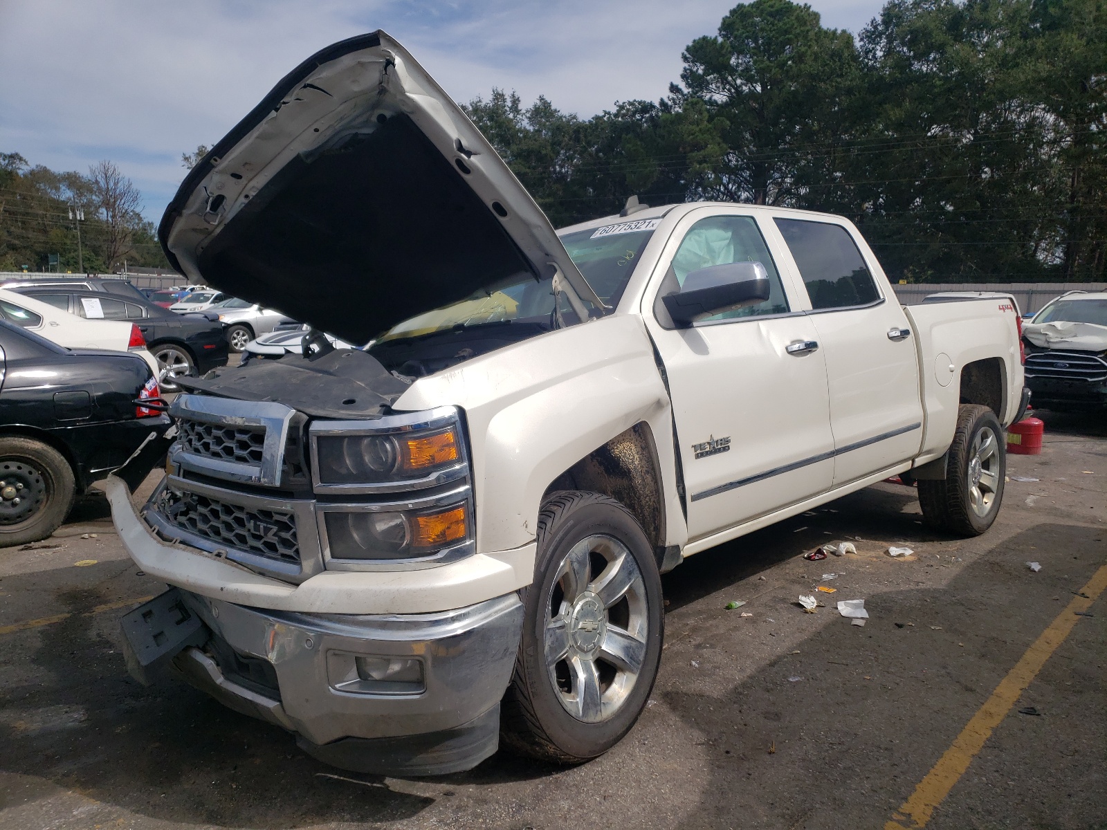 2015 Chevrolet Silverado K1500 Ltz VIN: 3GCUKSEC1FG212792 Lot: 60775321