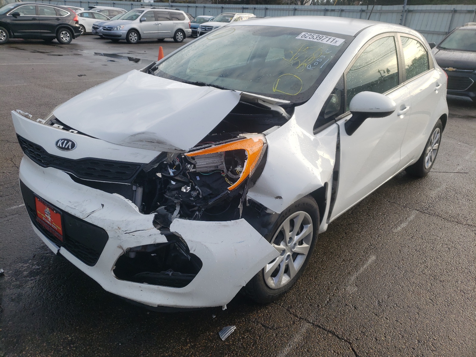 KNADM5A36D6192522 2013 Kia Rio Lx