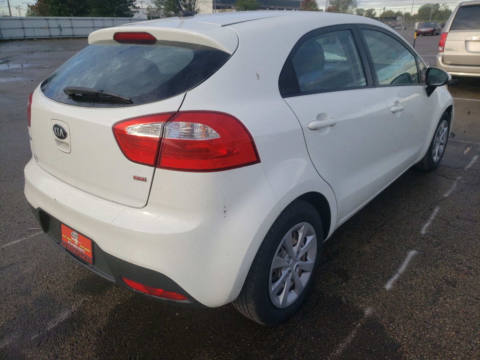 KNADM5A36D6192522 2013 Kia Rio Lx