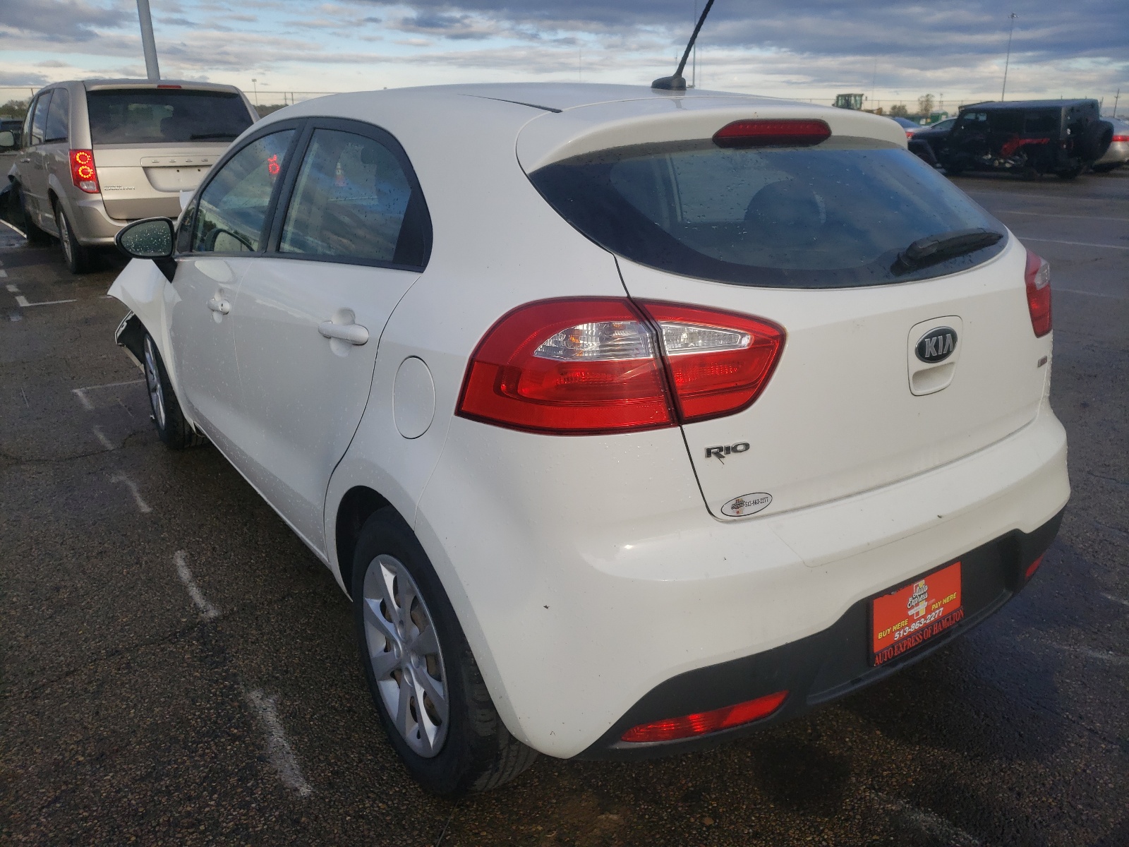 KNADM5A36D6192522 2013 Kia Rio Lx