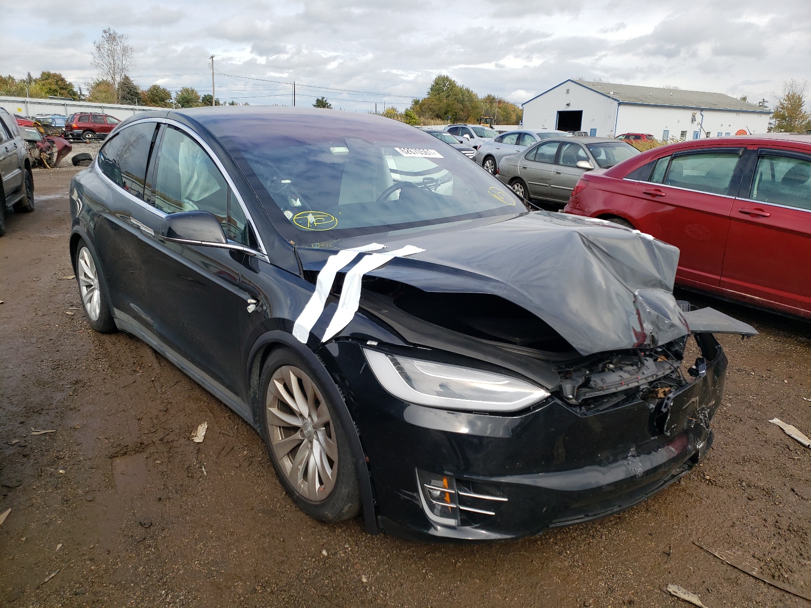 2019 Tesla Model X VIN: 5YJXCBE26KF190046 Lot: 62670561