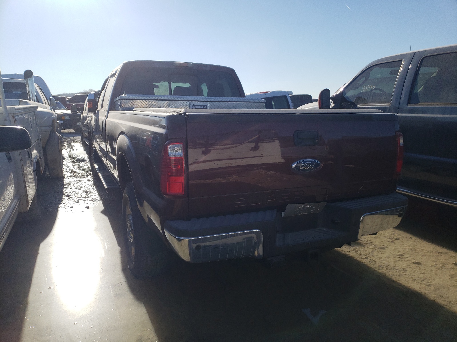 Lot #2501424279 2011 FORD F350 SUPER