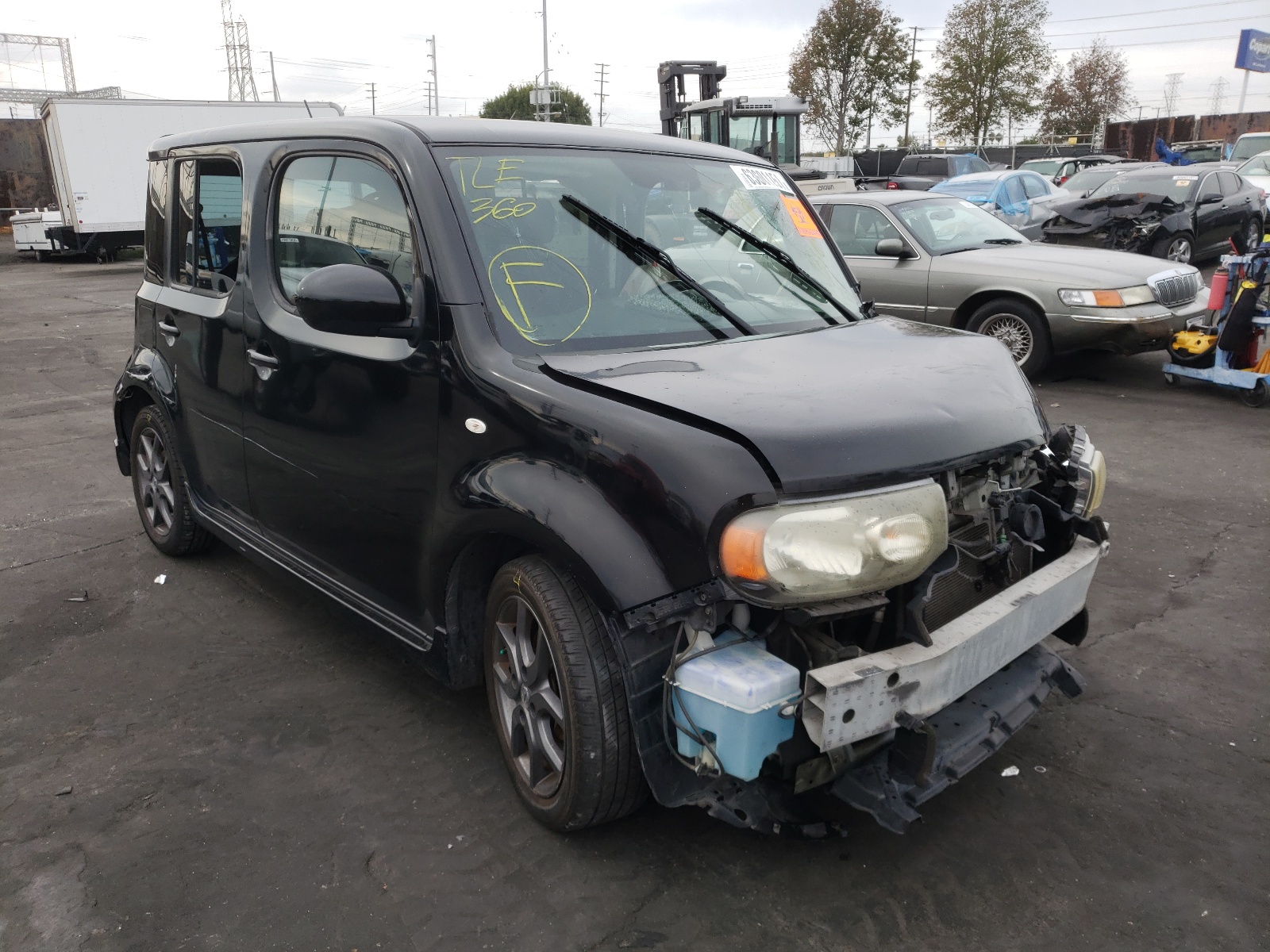 nissan cube breaking