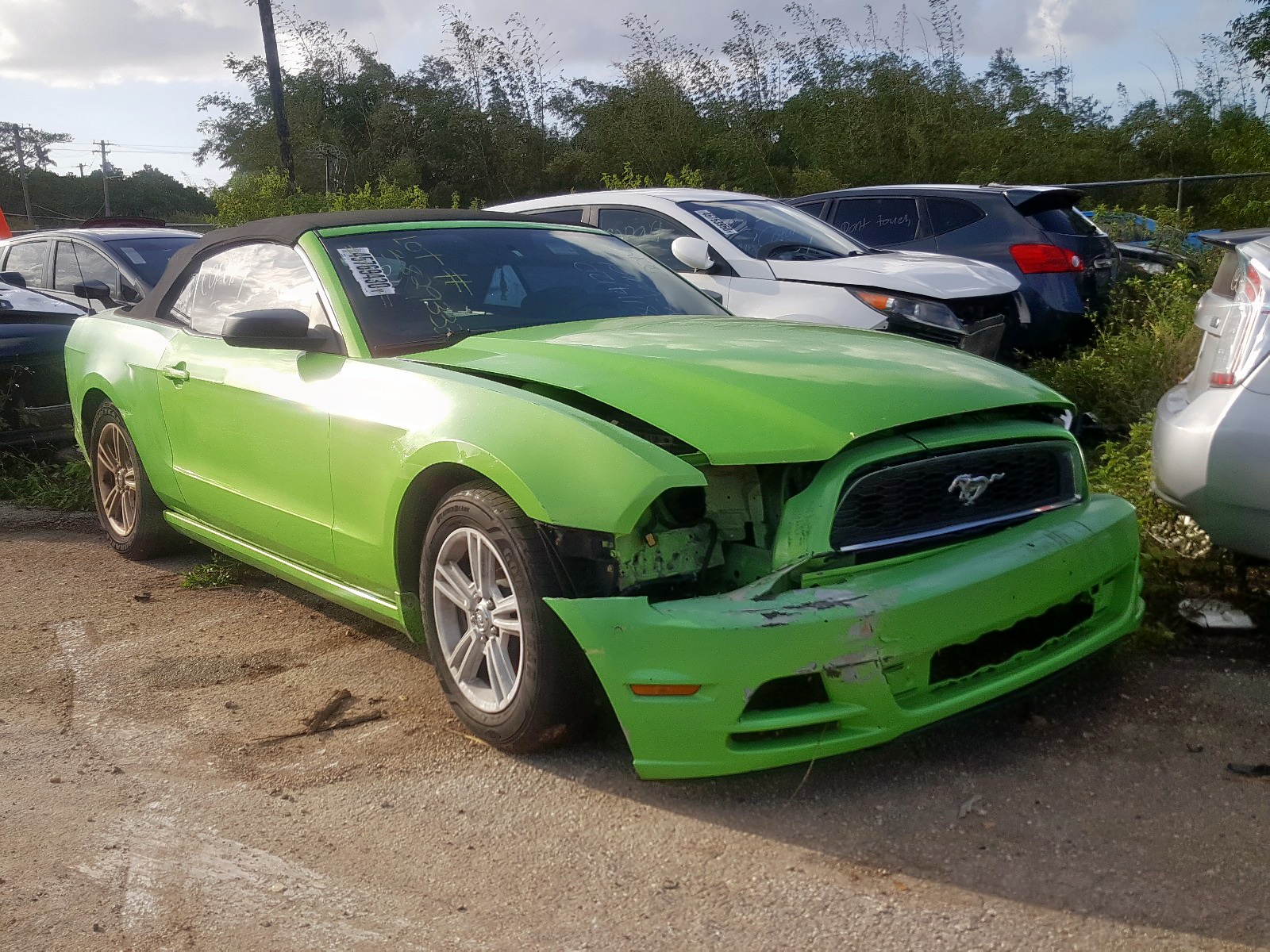 Ford Mustang 2014 Green