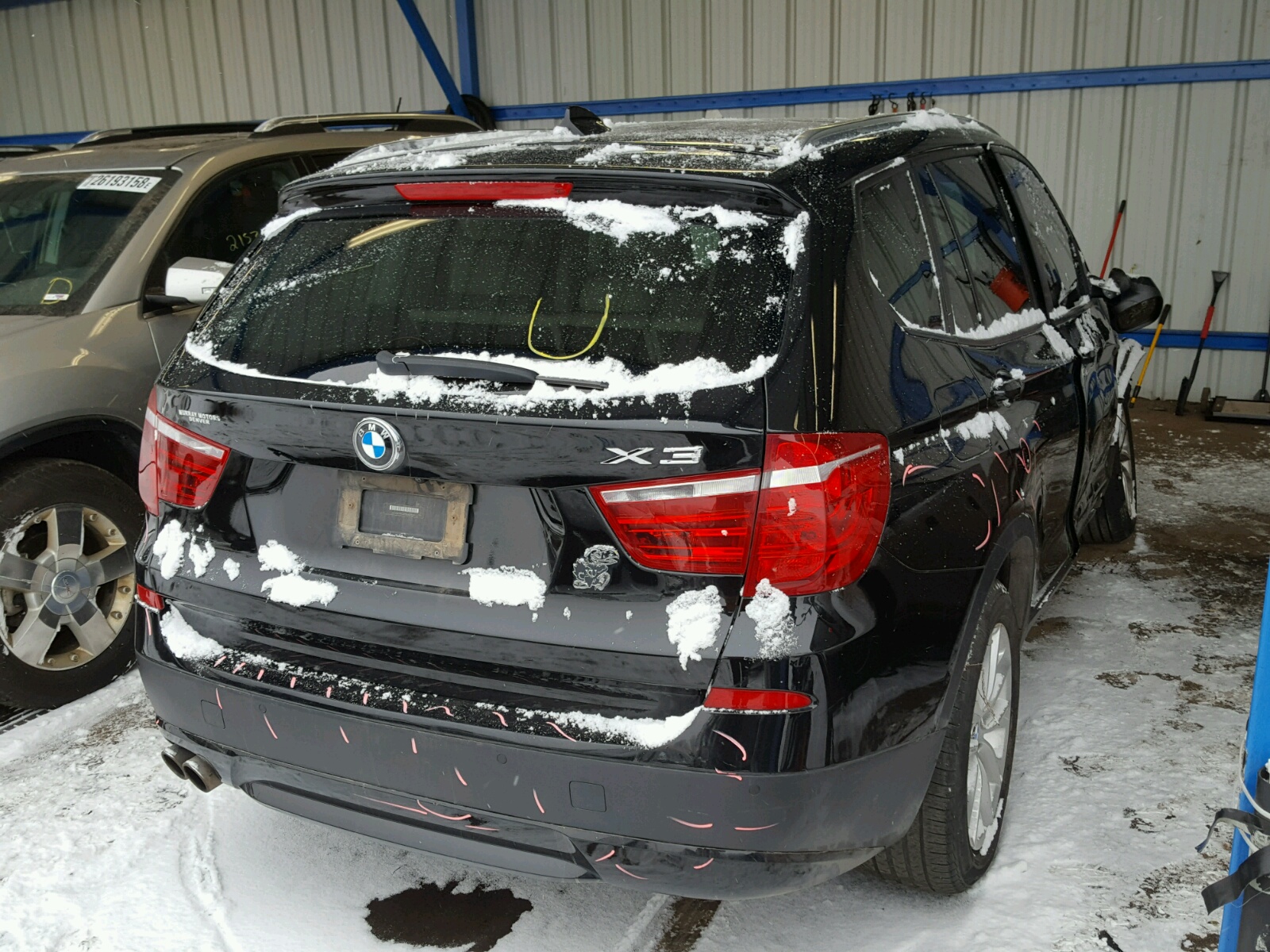 2013 Bmw X3 Xdrive2 - Front End Damage - 5UXWX9C57D0A27429 ...