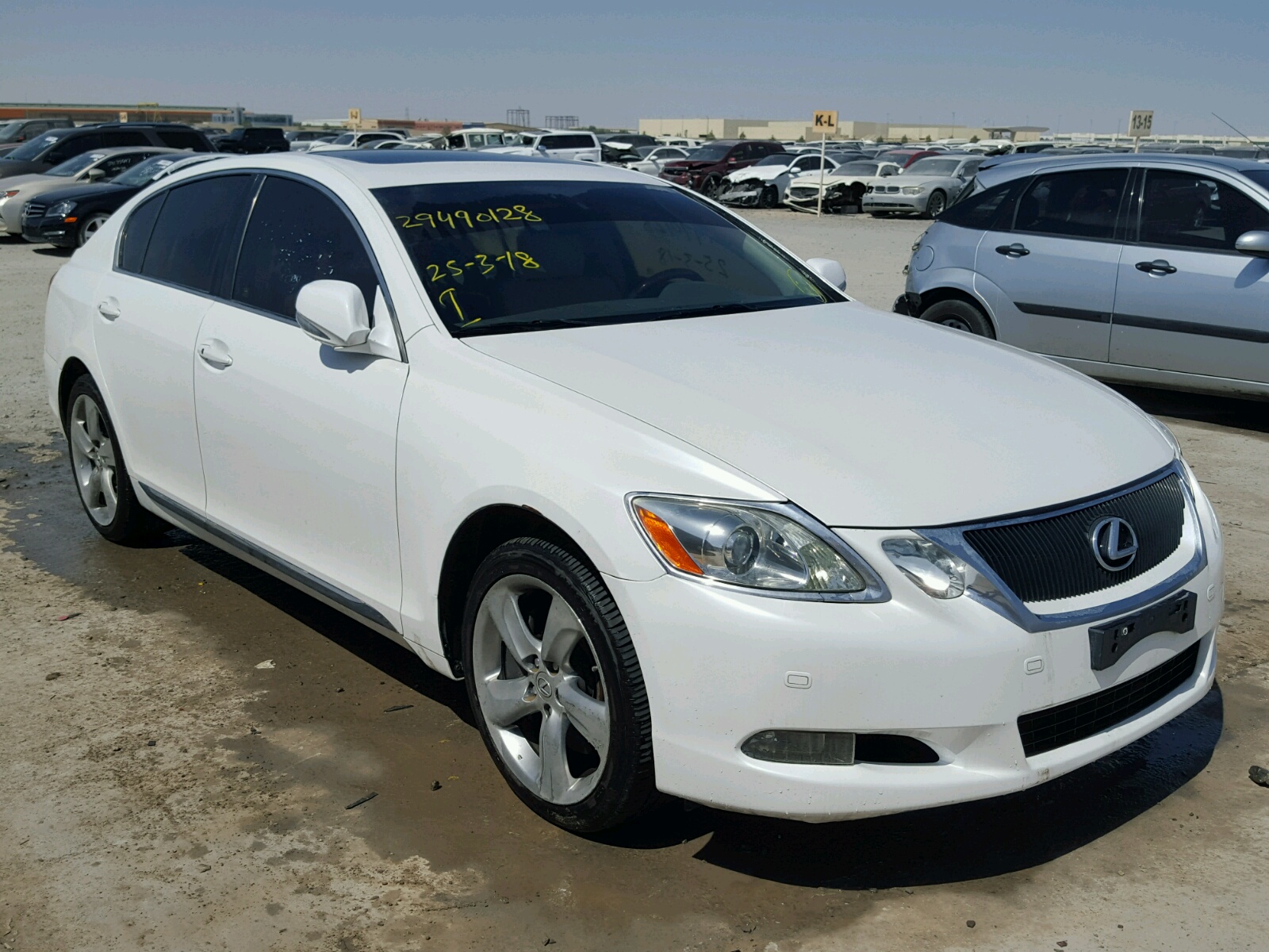 2008 LEXUS GS 430 sale at Copart Middle East