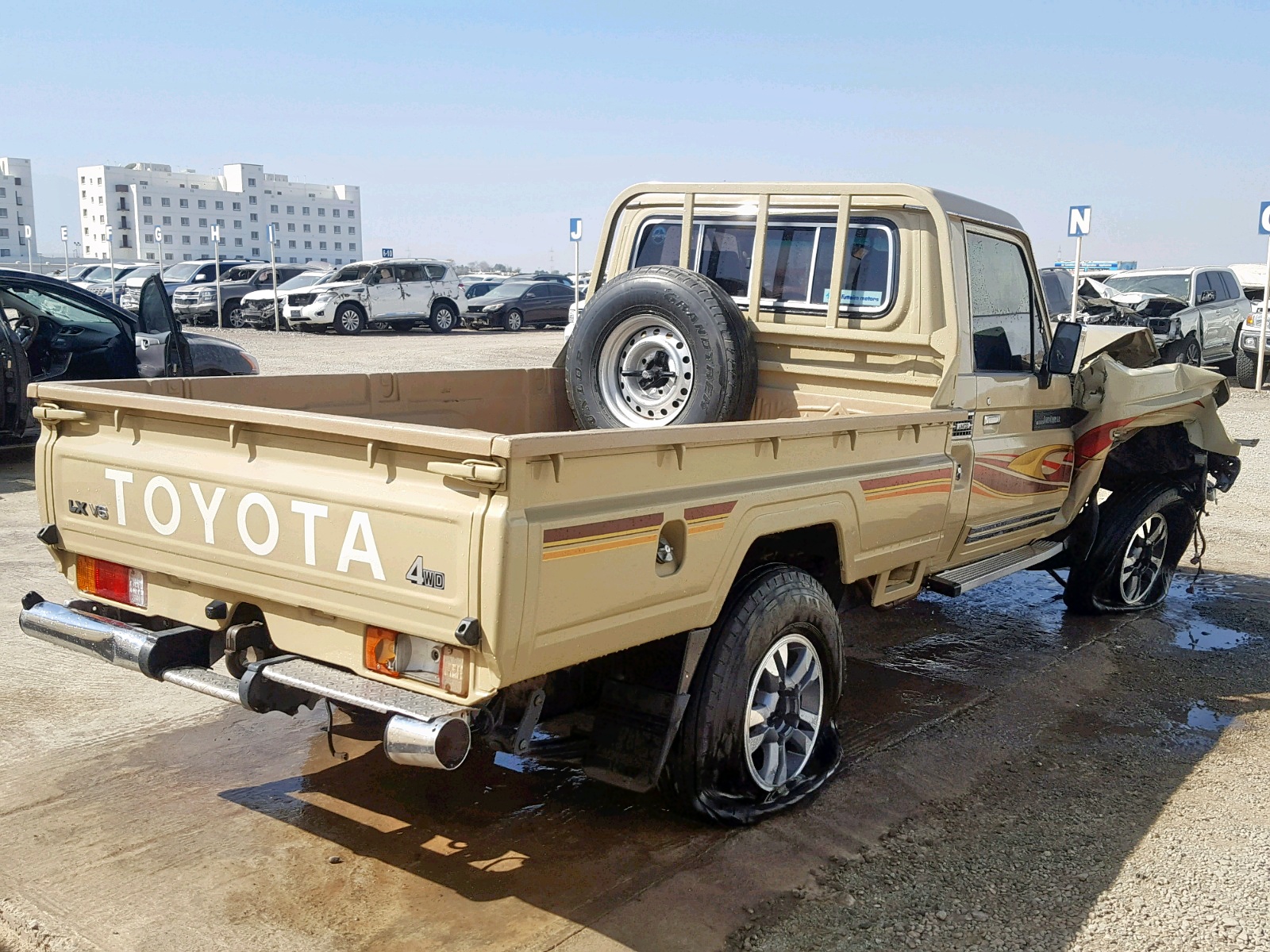 2016 TOYOTA LANDCRUSER for sale at Copart UK - Salvage Car Auctions