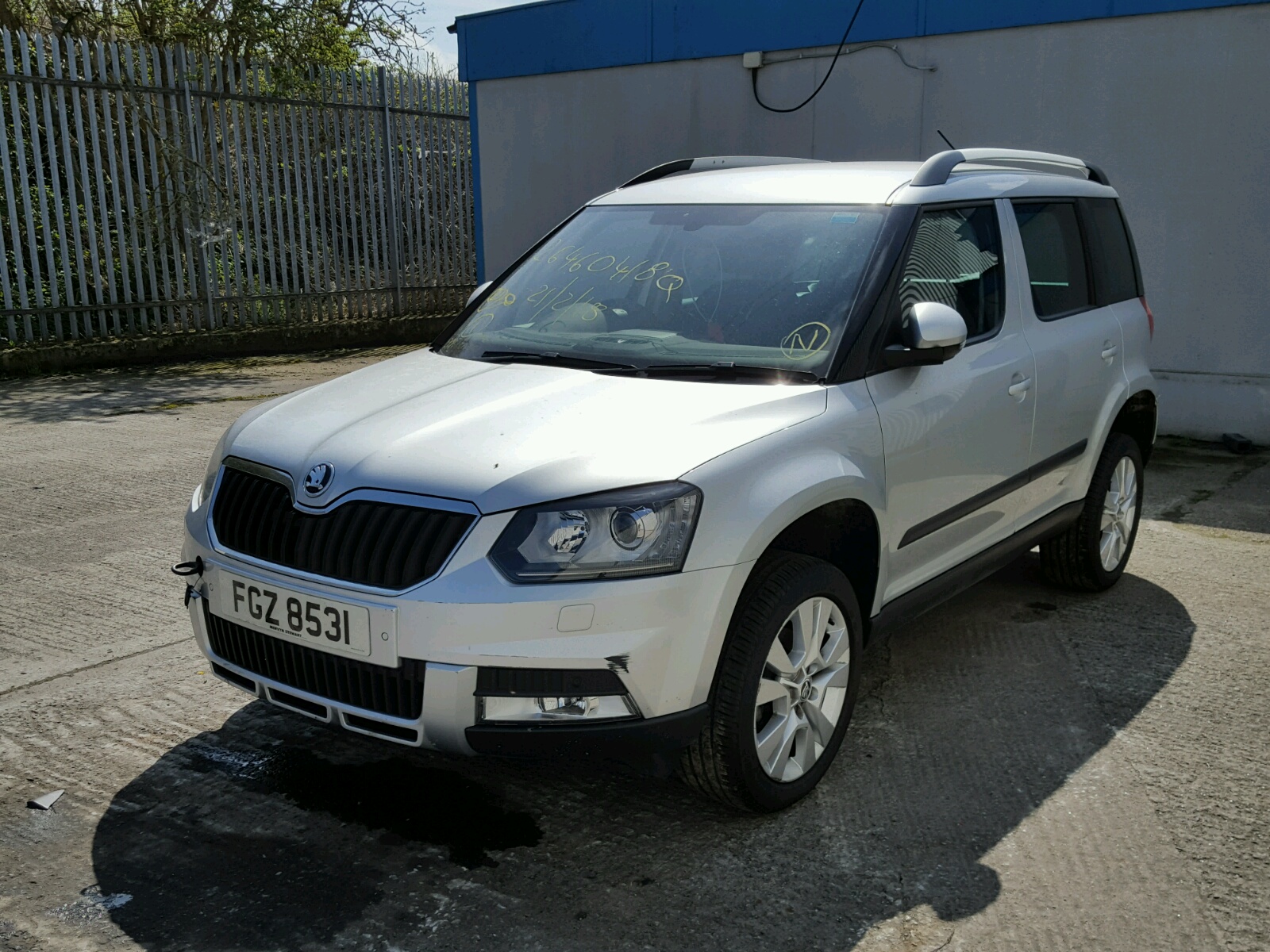 2017 SKODA YETI OUTDO for sale at Copart UK Salvage Car Auctions
