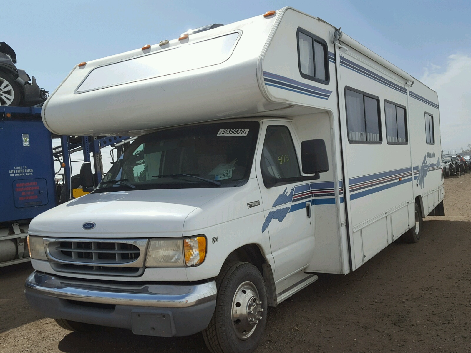 1998 FORD ECONOLINE E450 SUPER DUTY CUTAWAY VAN RV for Sale | CO ...