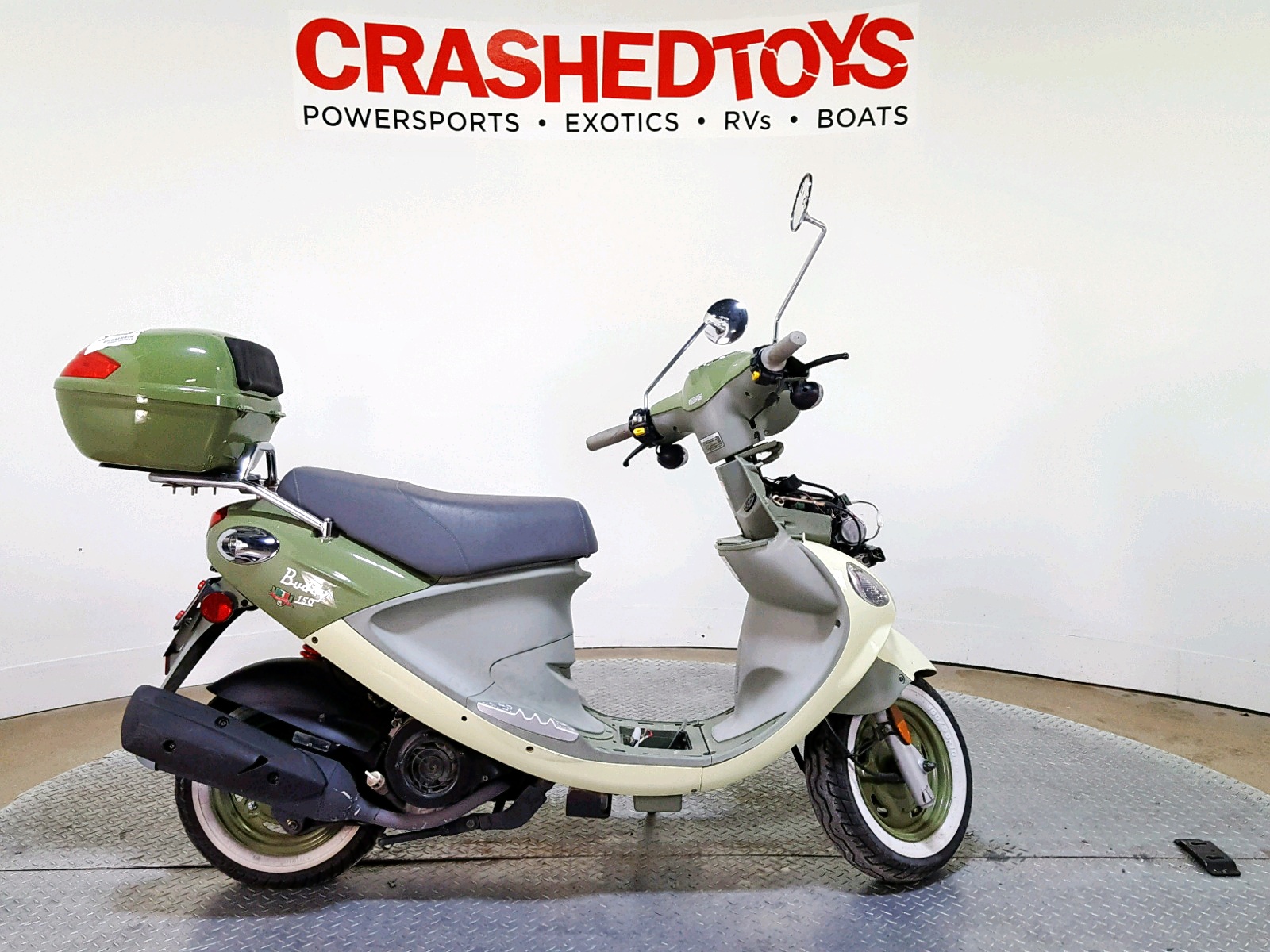 Salvage 2009 Genuine Scooter Co. BUDDY 150 for Sale from Copart