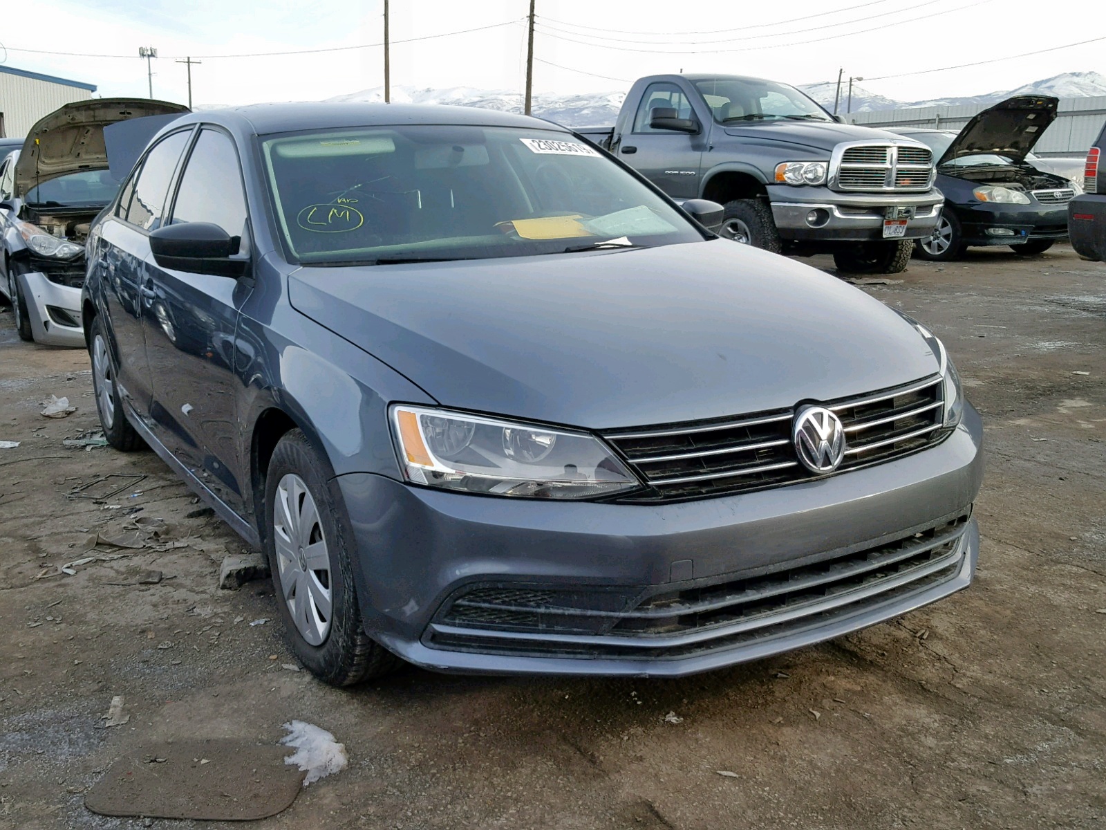 2015 Volkswagen Jetta Base vin: 3VW2K7AJ6FM262577