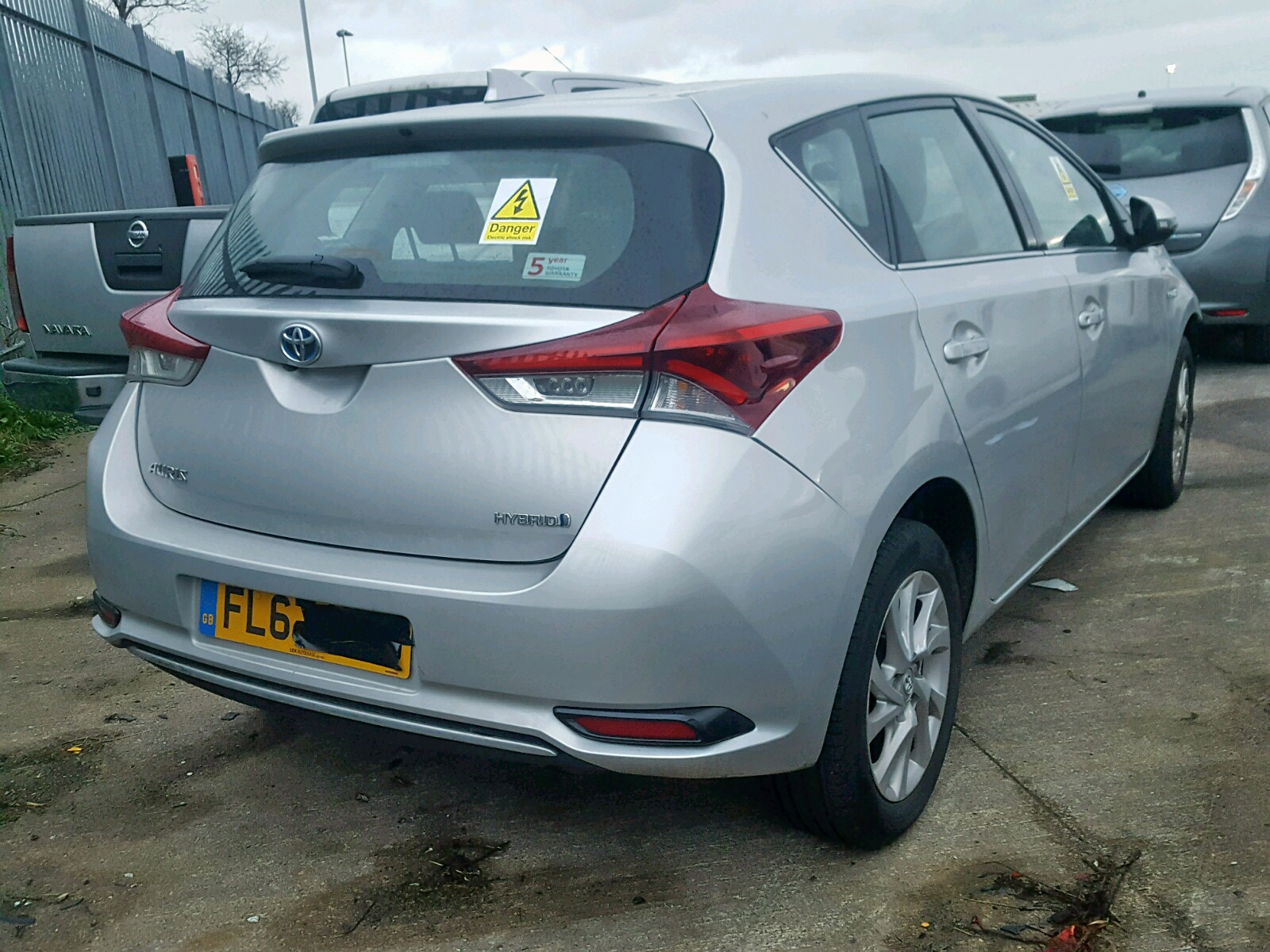 2017 TOYOTA AURIS B-ED For Sale At Copart UK - Salvage Car Auctions