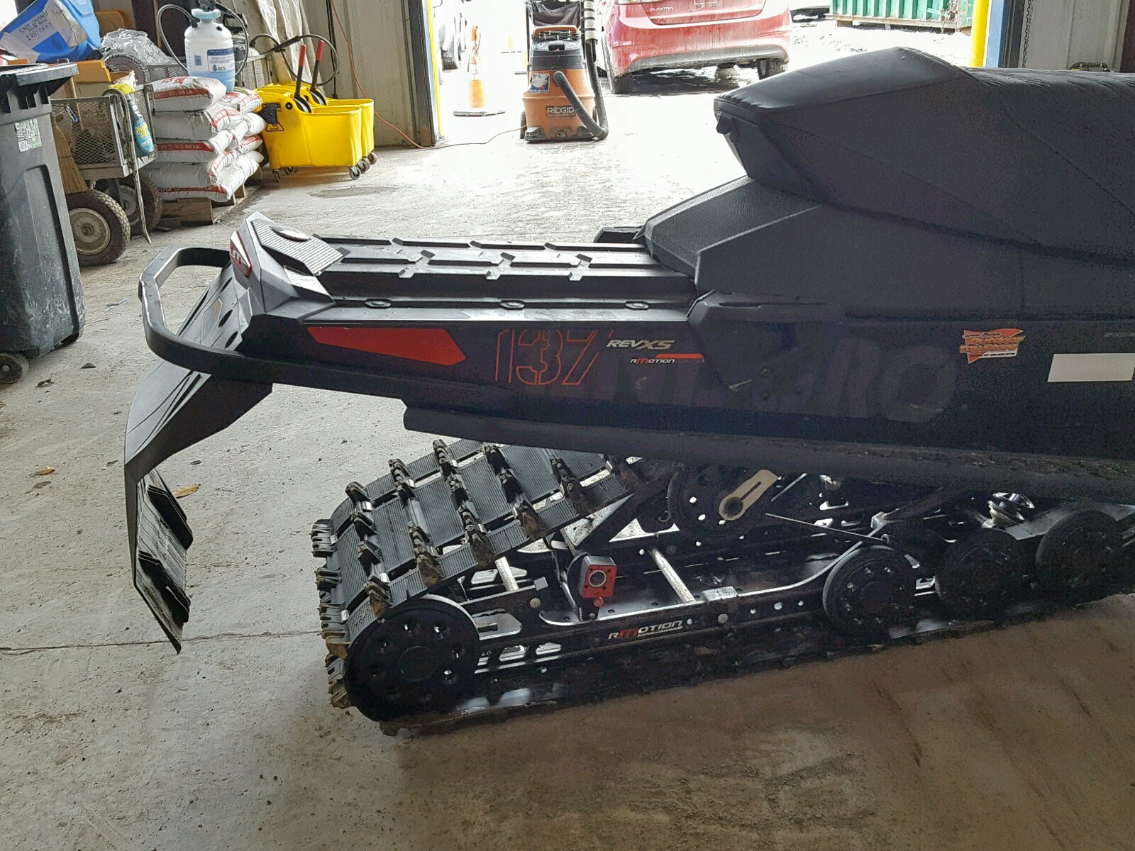 Salvage 2016 SKI DOO SNOWMOBILE for Auction