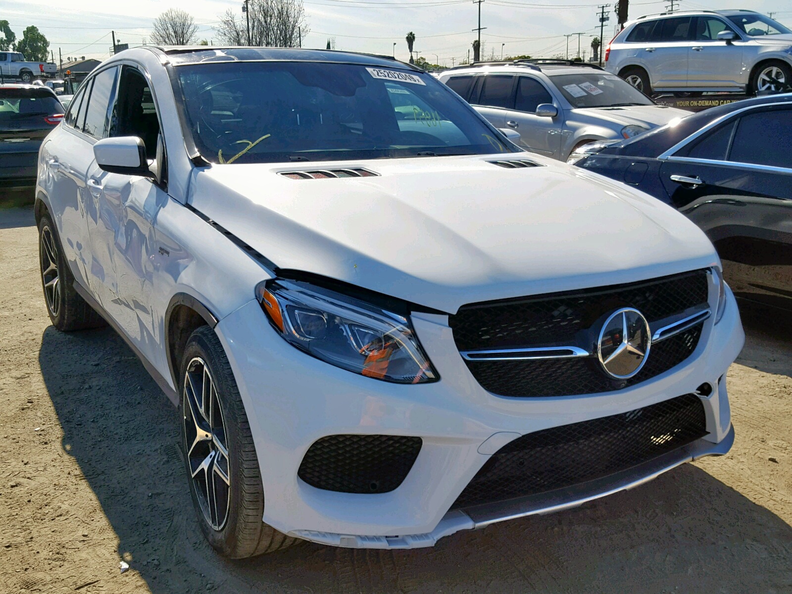 2017 Mercedes-Benz GLE Coupe for sale at Copart Los Angeles, CA Lot ...