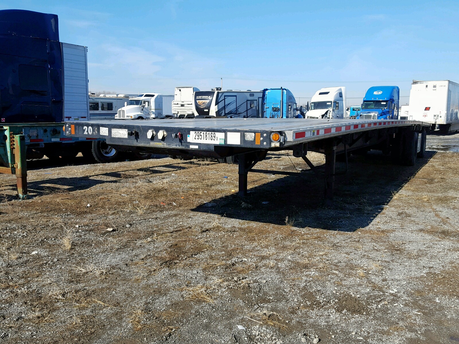 2014 FONTAINE TRAILER for Sale IN HAMMOND Mon. Jan 27, 2020 Used & Repairable Salvage