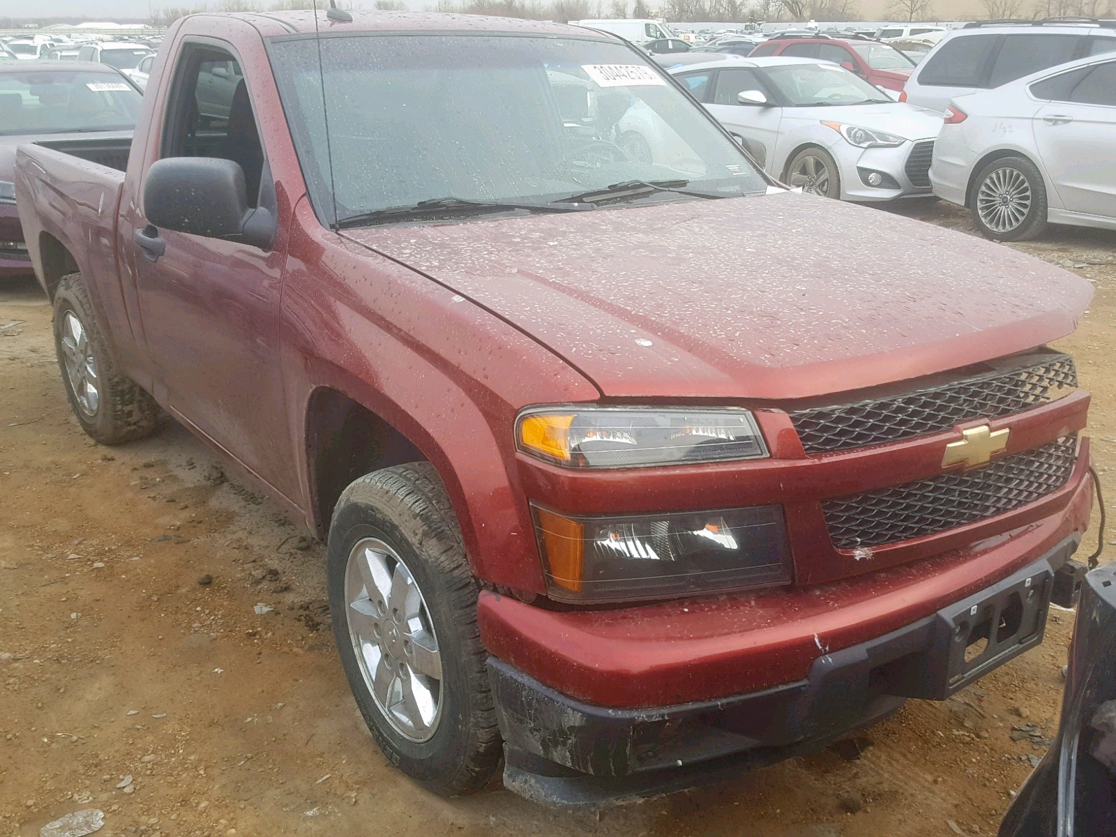 Salvage 2010 Chevrolet COLORADO L Truck for Sale