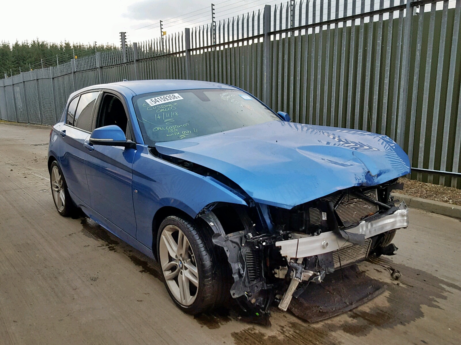 2017 BMW 118I M SPO for sale at Copart UK Salvage Car Auctions
