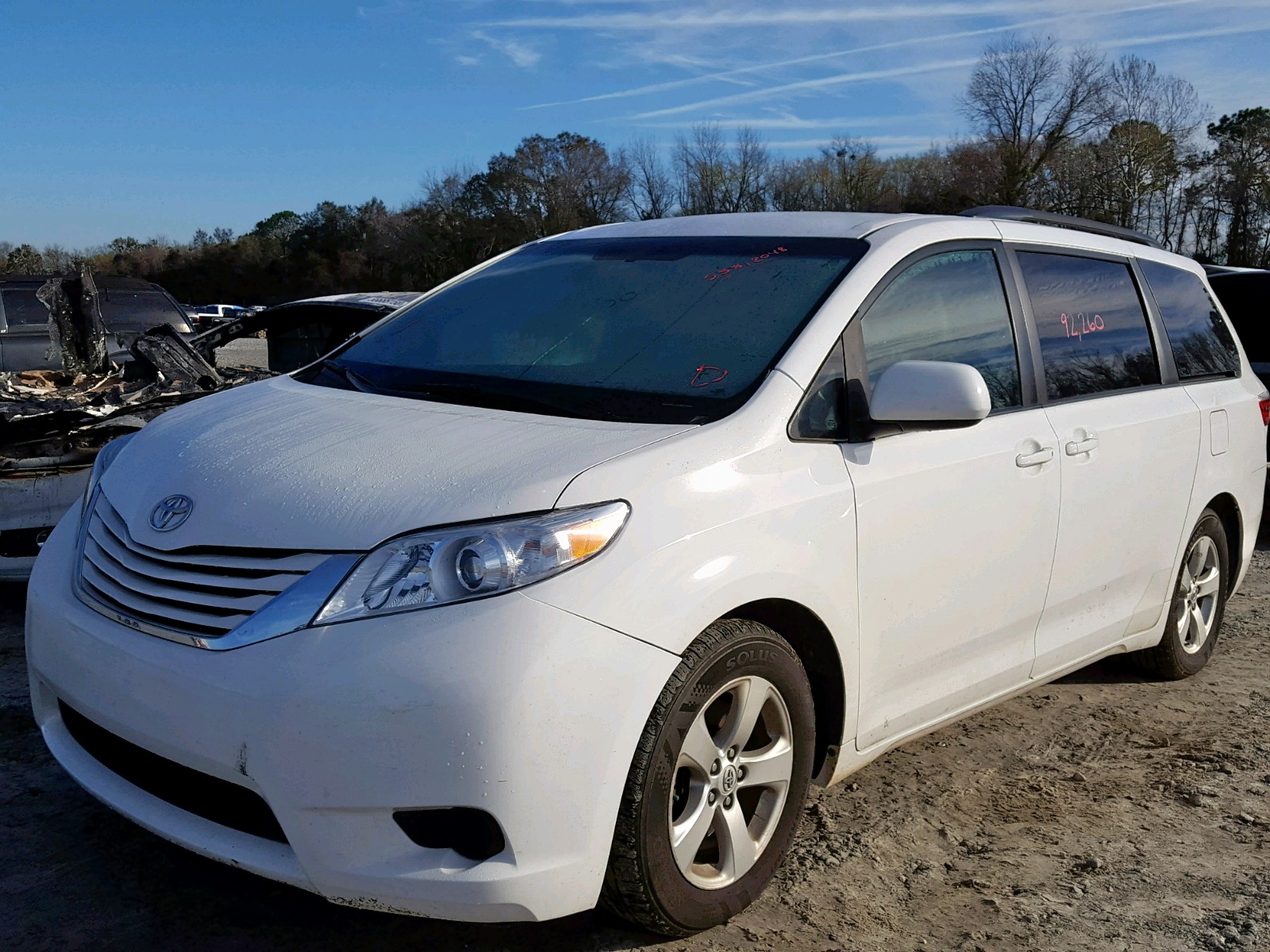 2015 TOYOTA SIENNA LE for Sale GA TIFTON Tue. Apr 16, 2019 Used