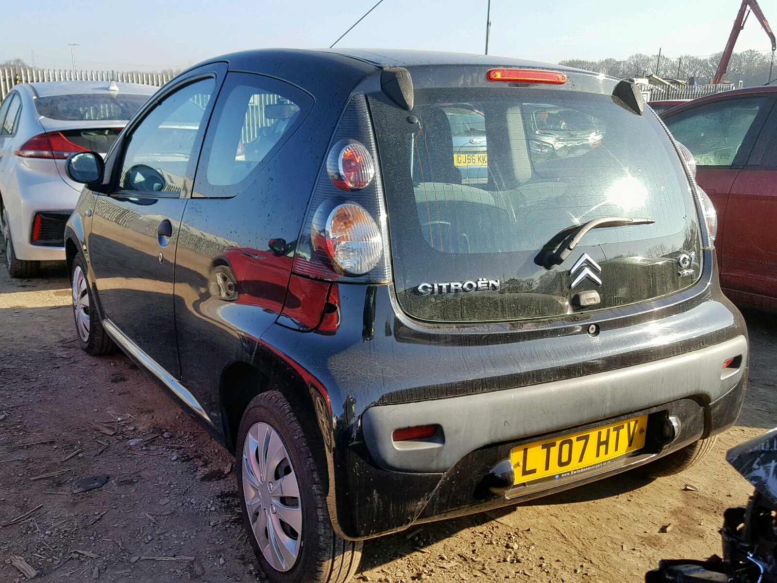 2007 CITROEN C1 VIBE for sale at Copart UK Salvage Car