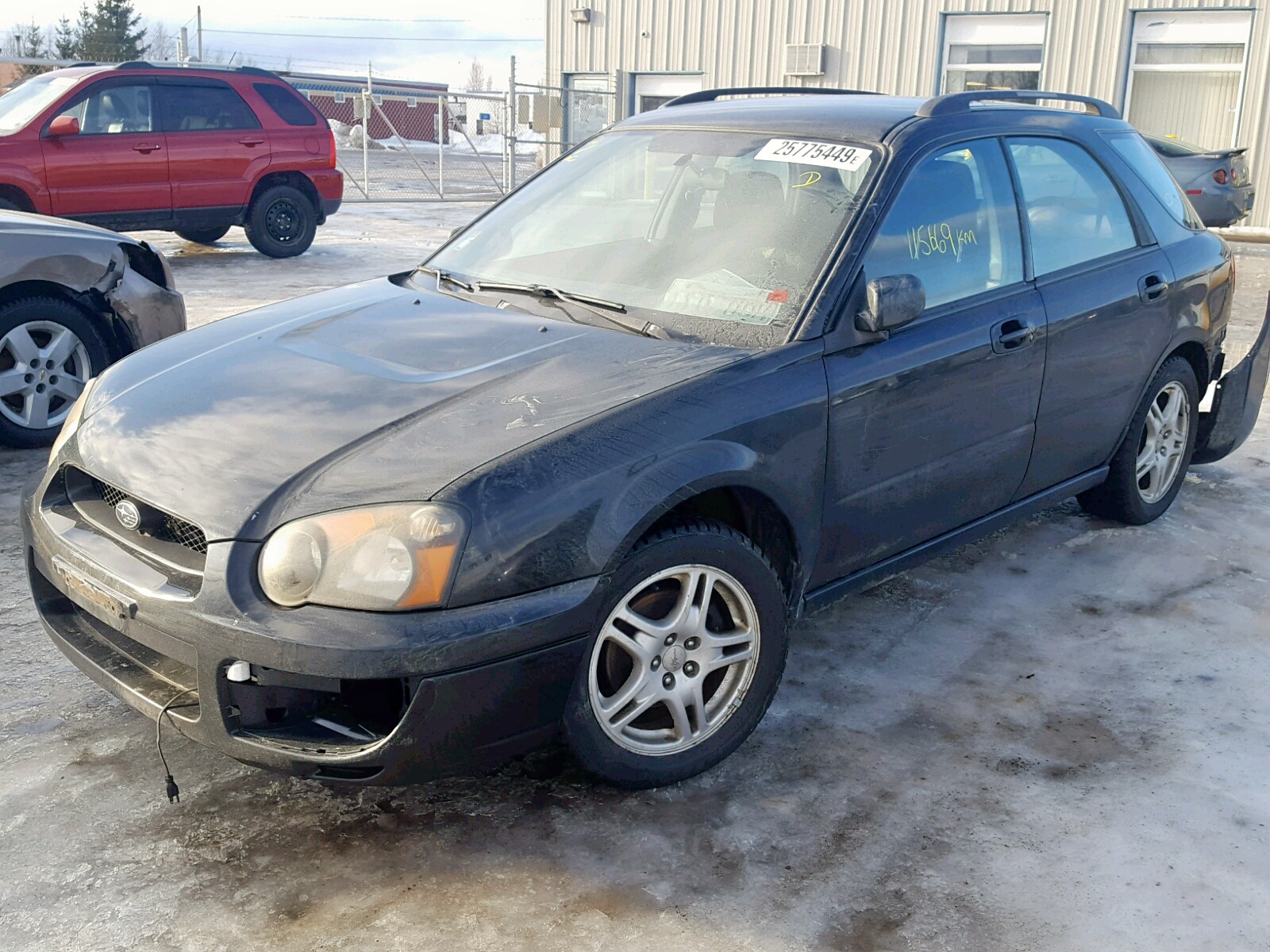2005 SUBARU IMPREZA RS for Sale NB MONCTON Vehicle at Copart Canada