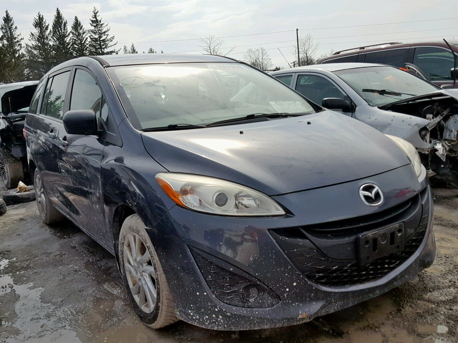 2012 MAZDA 5 for Sale ON TORONTO Vehicle at Copart Canada