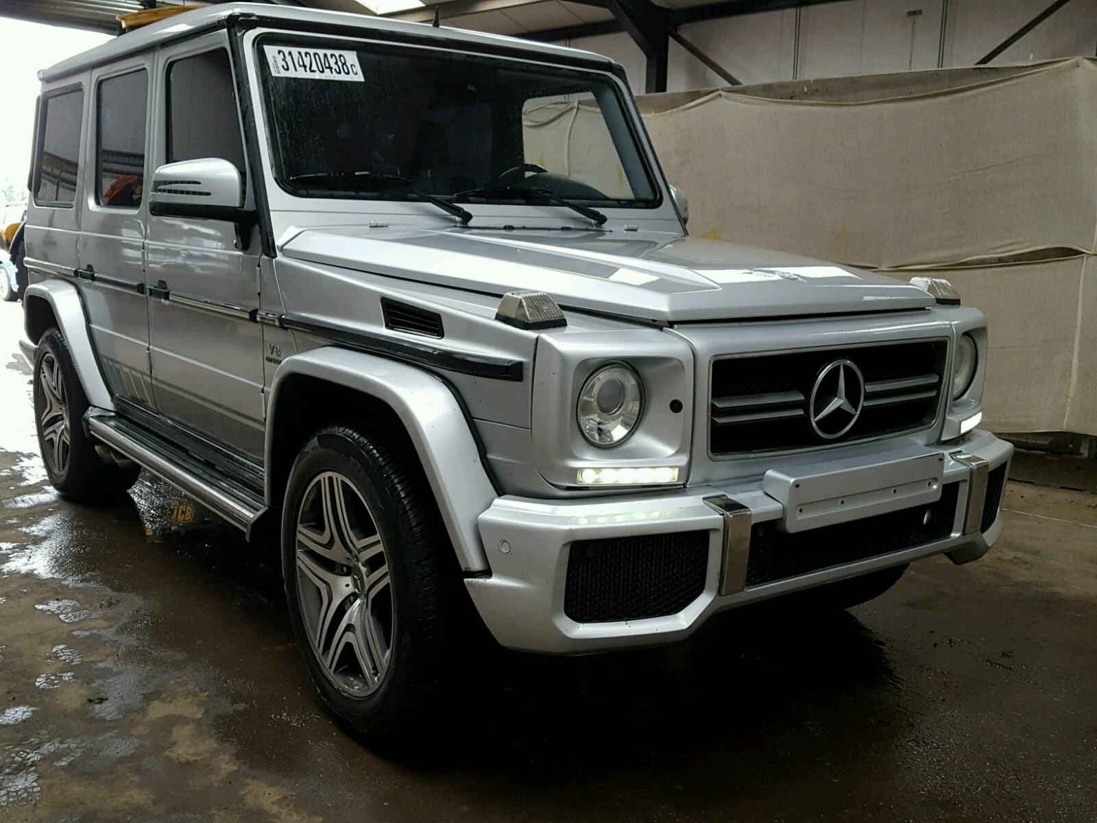 2010 MERCEDES BENZ G500 for sale at Copart UK - Salvage Car Auctions