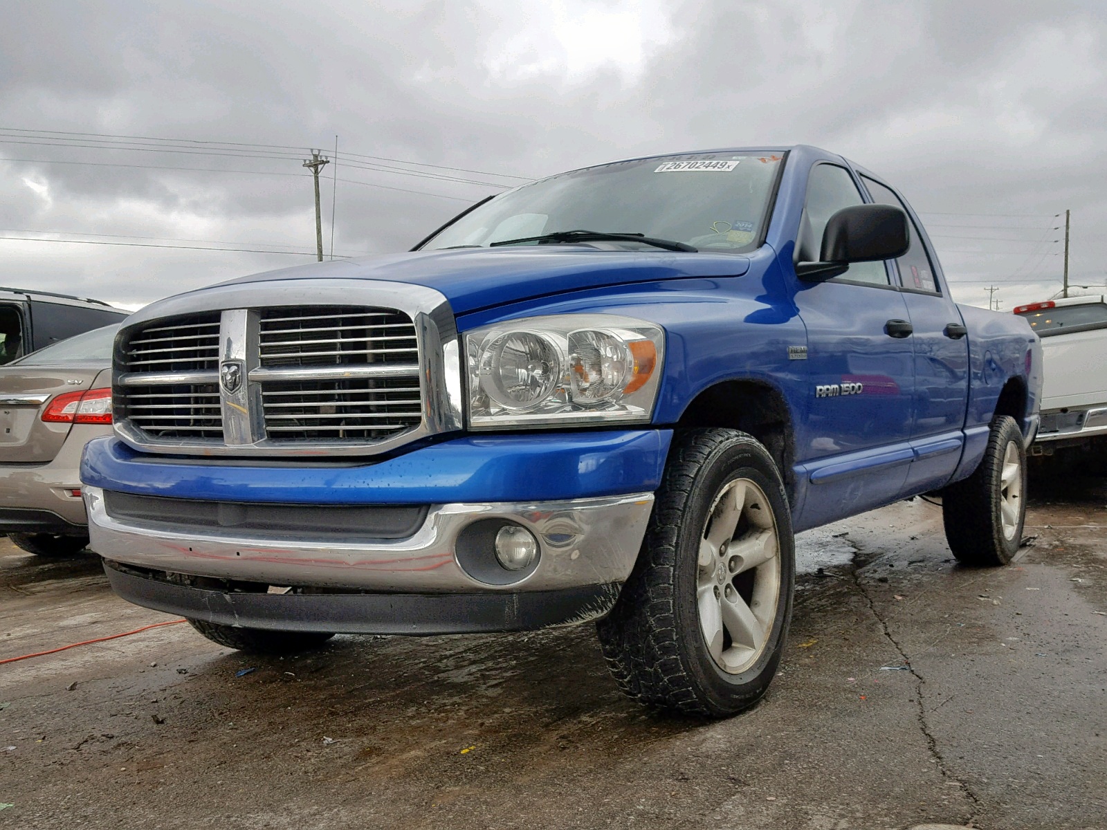 2007-dodge-ram-1500-s-for-sale-at-copart-lebanon-tn-lot-26702