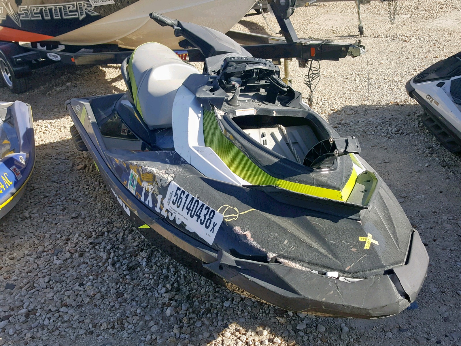 2016 Seadoo GTI SE 130 Boat for Sale from Copart