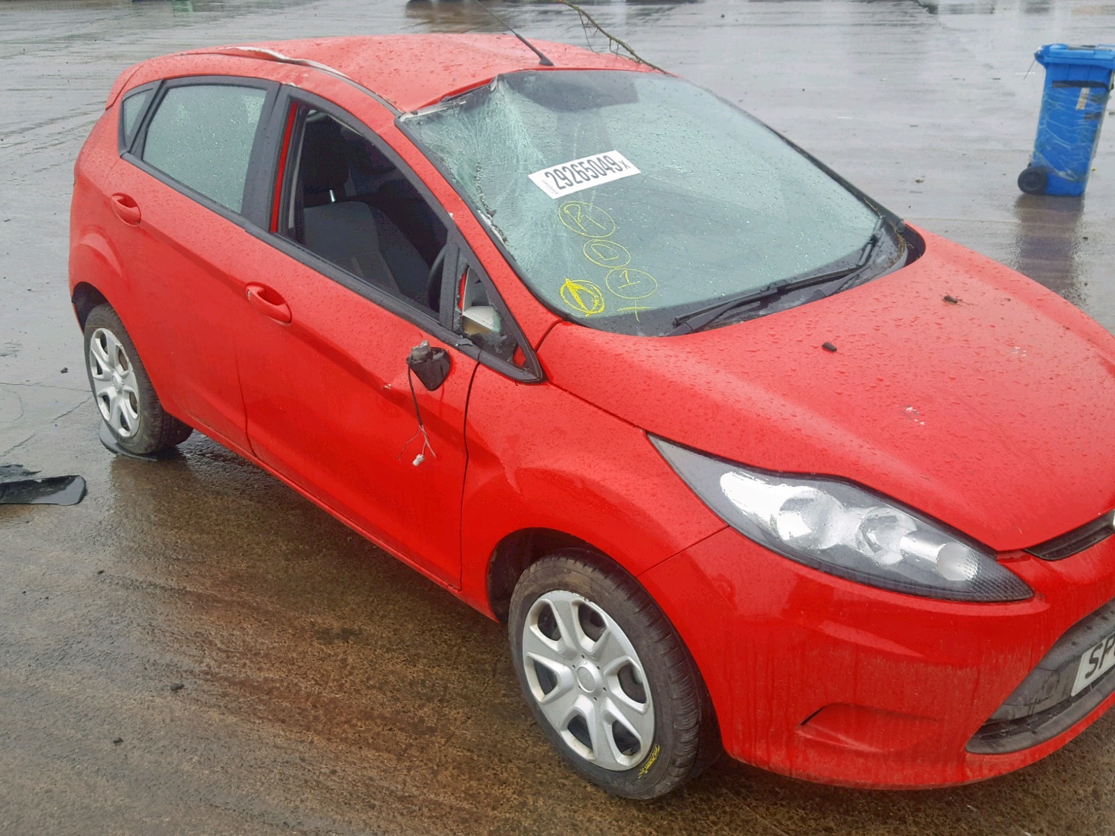 2009 FORD FIESTA STY for sale at Copart UK Salvage Car