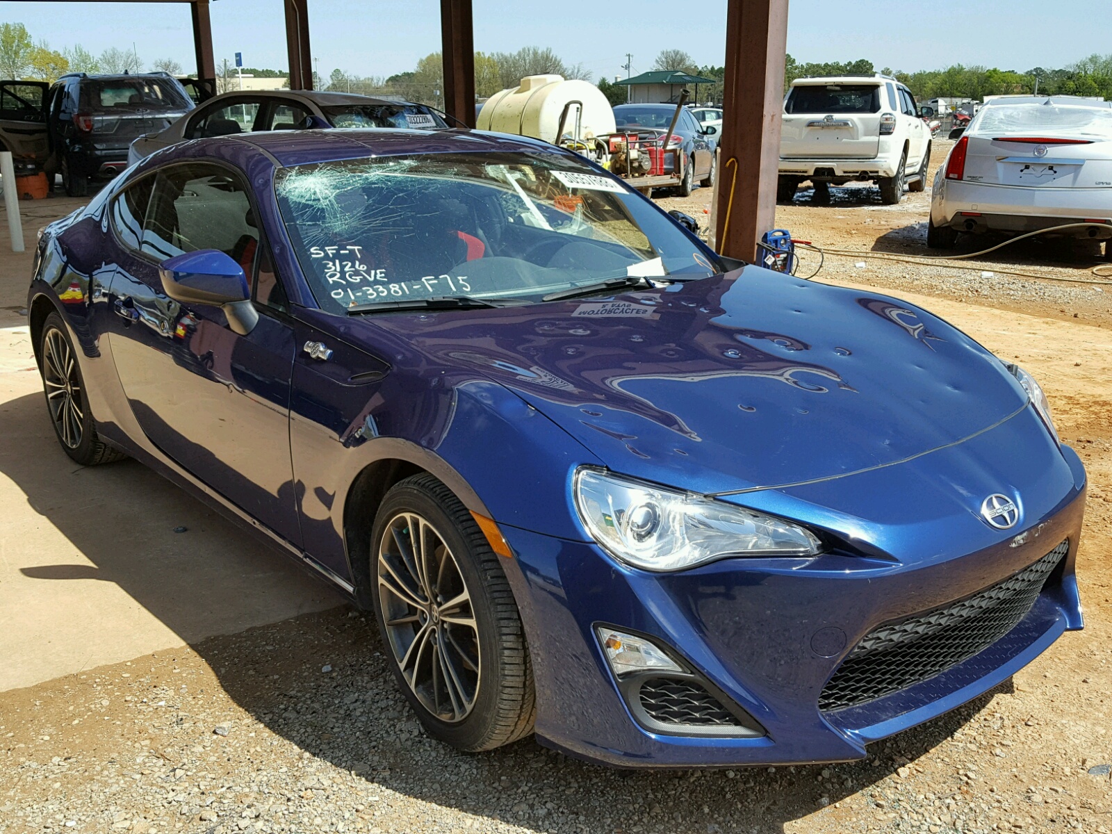 JF1ZNAA13G8703423 | 2016 BLUE TOYOTA SCION FR-S on Sale in AL - TANNER ...