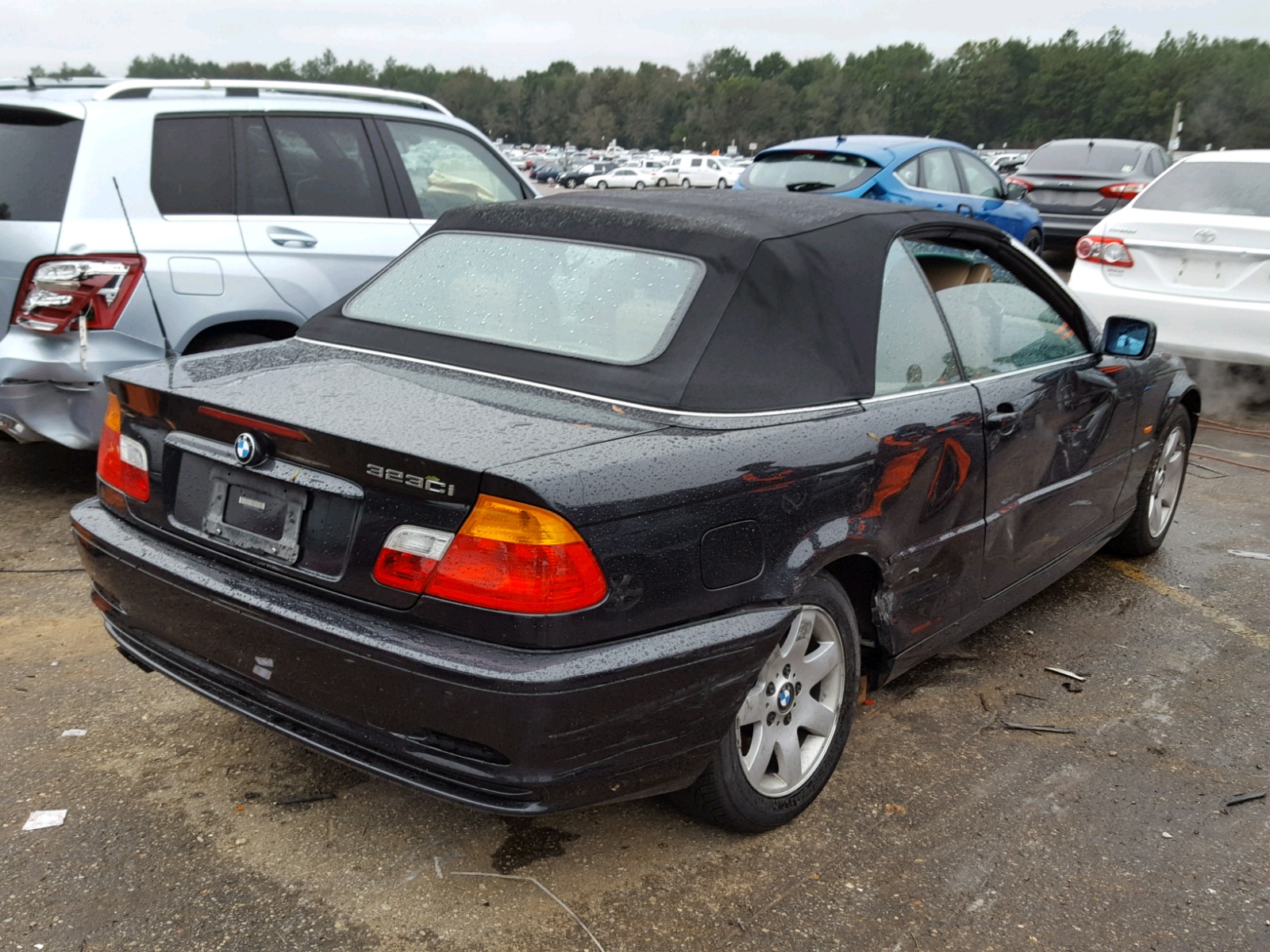 Auto Auction Ended On VIN WBABR334XYEA82803 2000 Bmw 323 Ci In AL