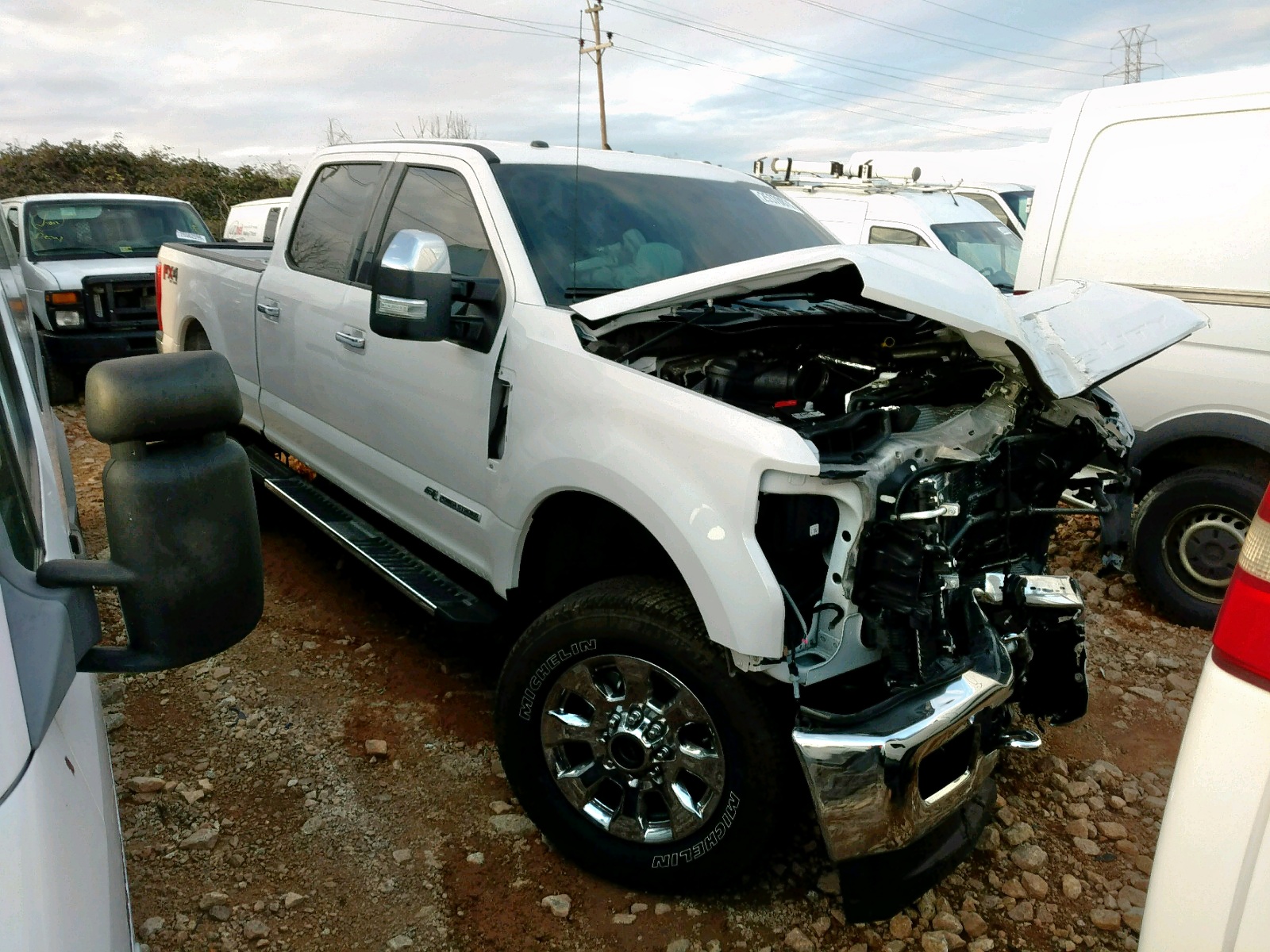 Salvage 2018 Ford F250 SUPER Truck for Sale