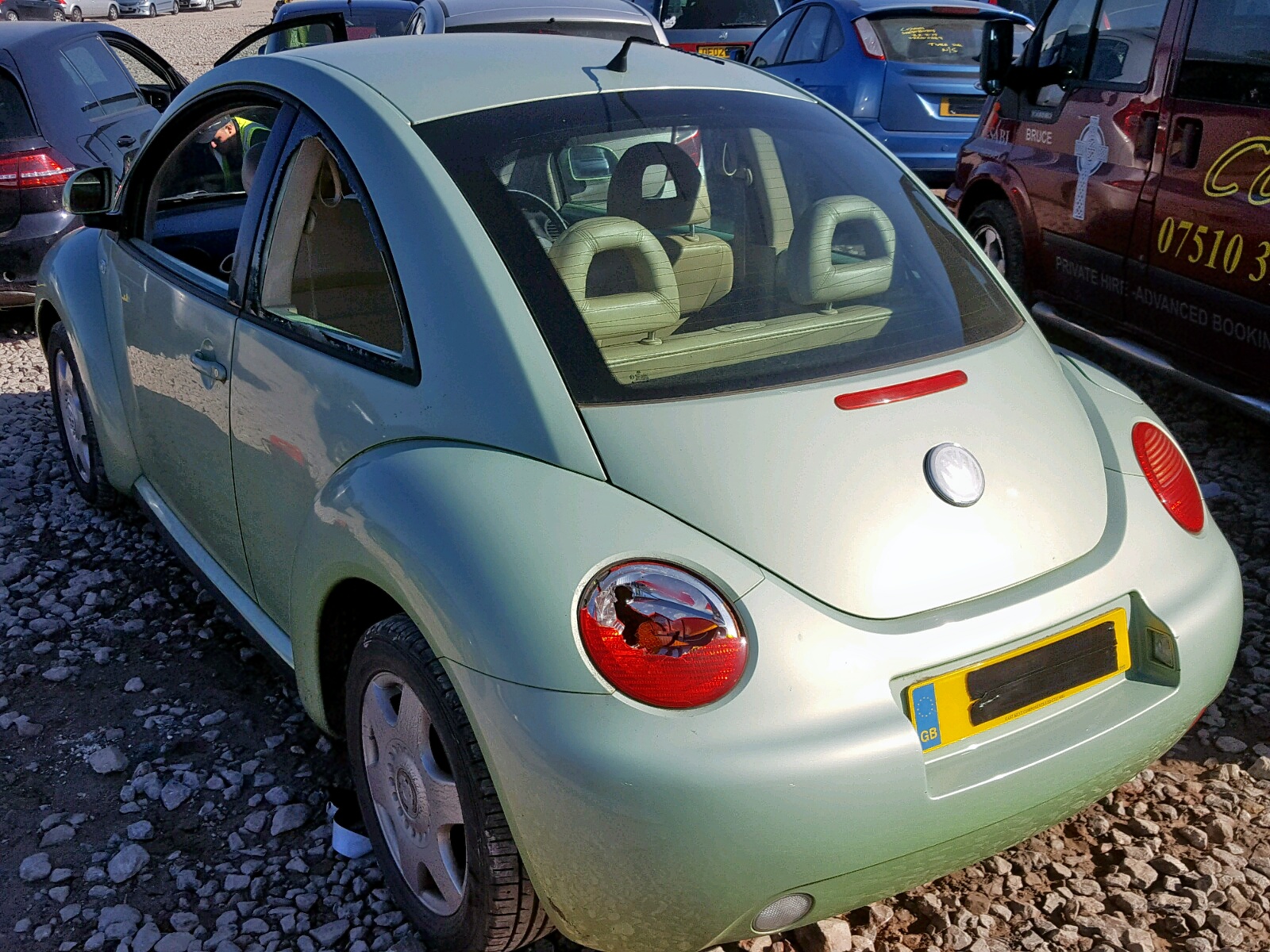 2000 VOLKSWAGEN BEETLE for sale at Copart UK Salvage Car Auctions