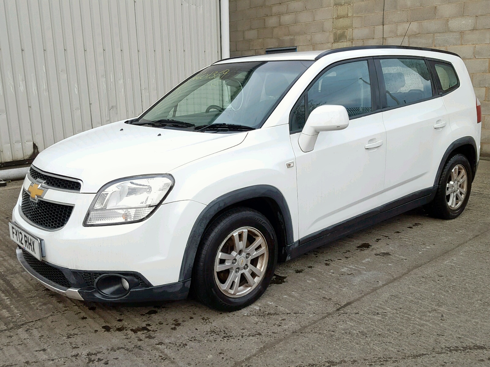 2012 CHEVROLET ORLANDO LT for sale at Copart UK - Salvage Car Auctions