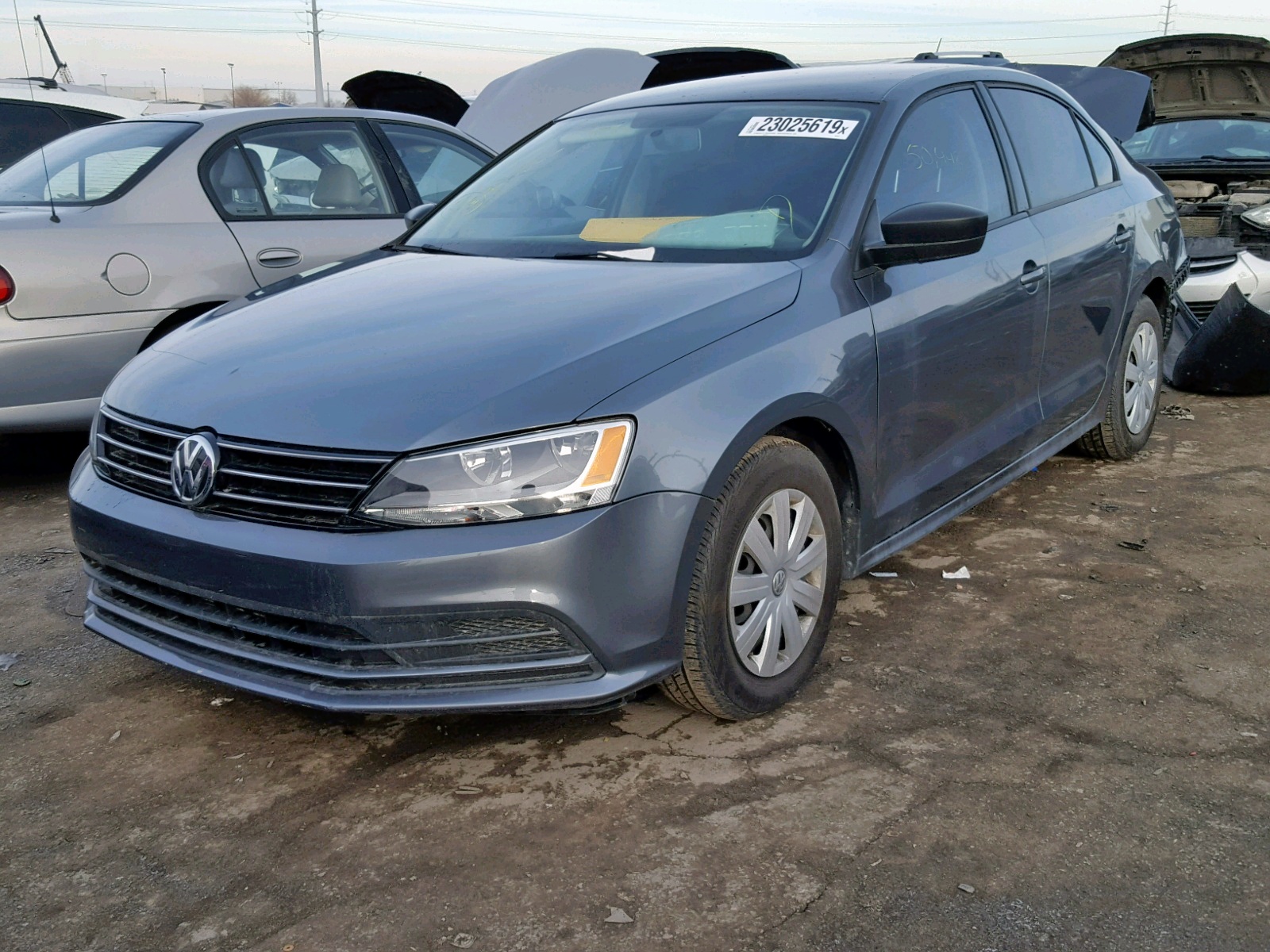 2015 Volkswagen Jetta Base vin: 3VW2K7AJ6FM262577