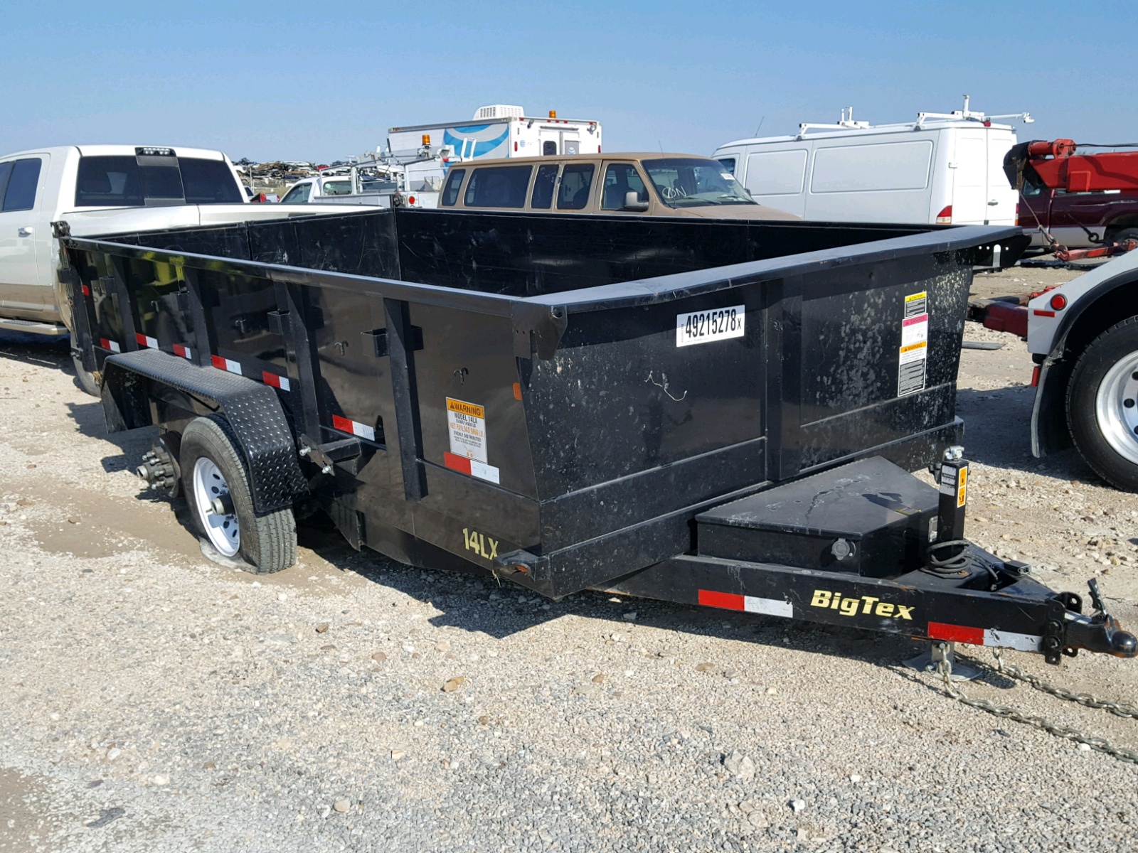Salvage 2017 Big Tex TRAILER Truck for Sale