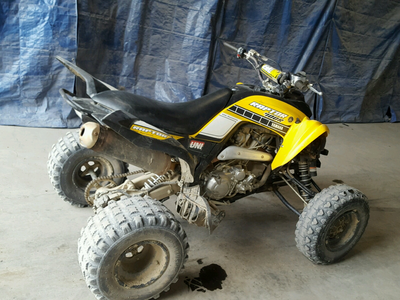 Salvage 2016 YAMAHA ATV for Auction