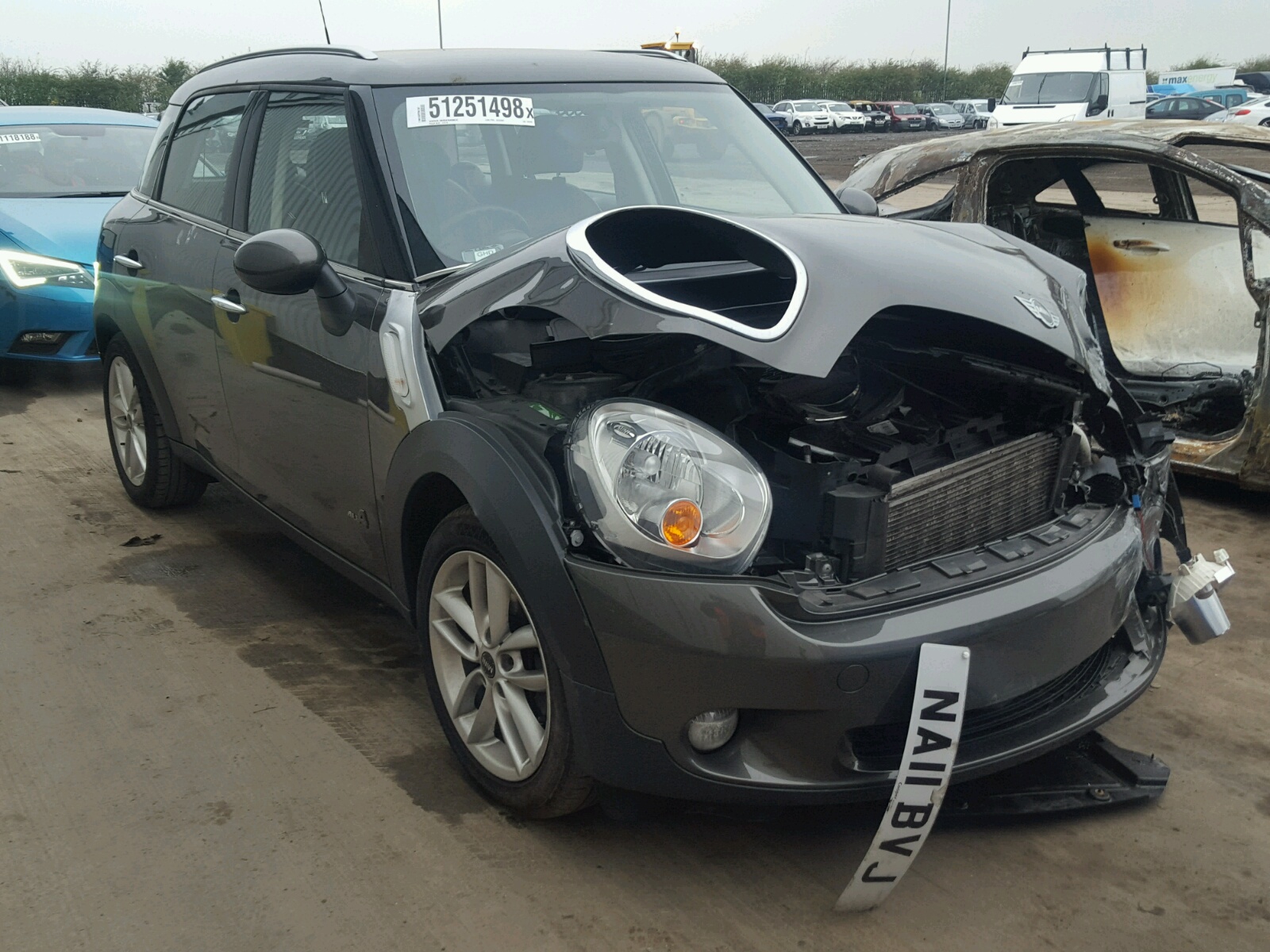 2011 MINI COUNTRYMAN for sale at Copart UK Salvage Car Auctions